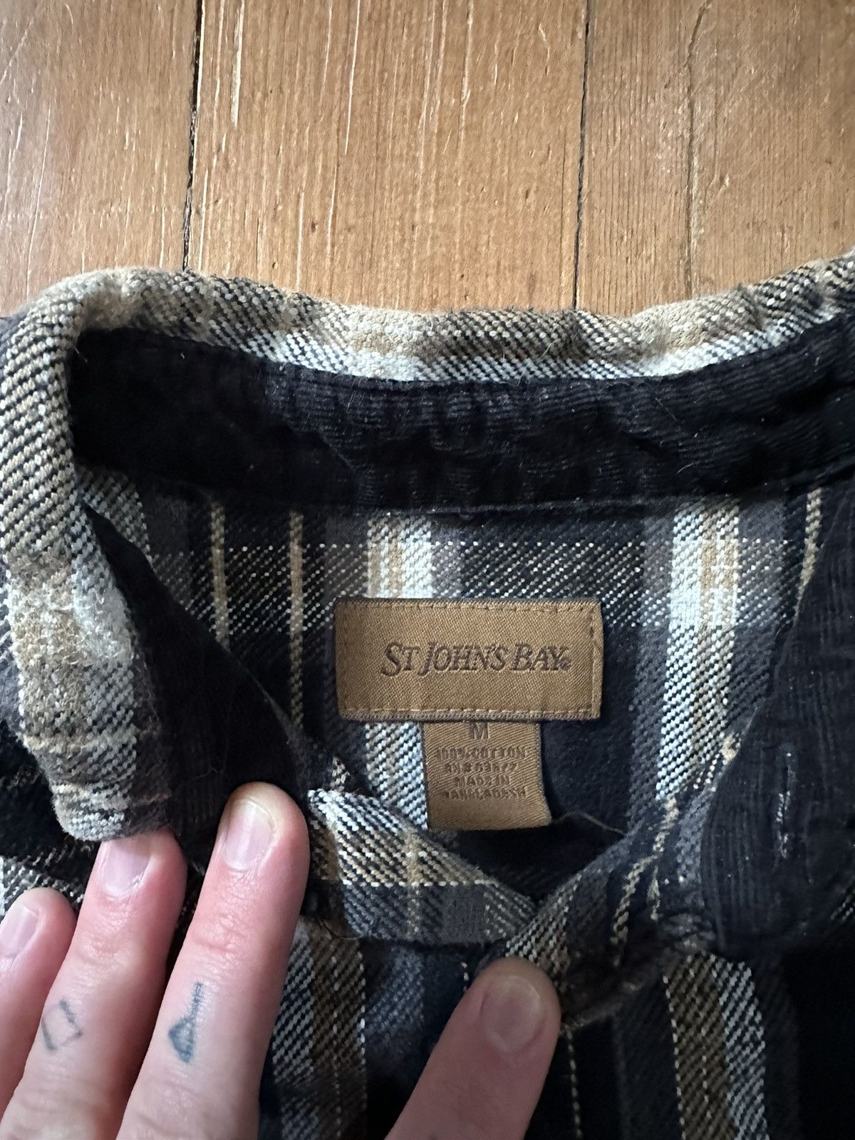 Vintage Vintage flannel plaid shirt Size US M / EU 48-50 / 2 - 2 Thumbnail