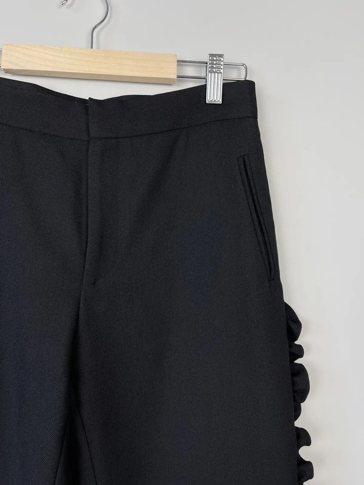 Givenchy Vintage Y2k Givenchy Ruffle Dress Pants Glamour Size 27" / US 4 / IT 40 - 5 Thumbnail