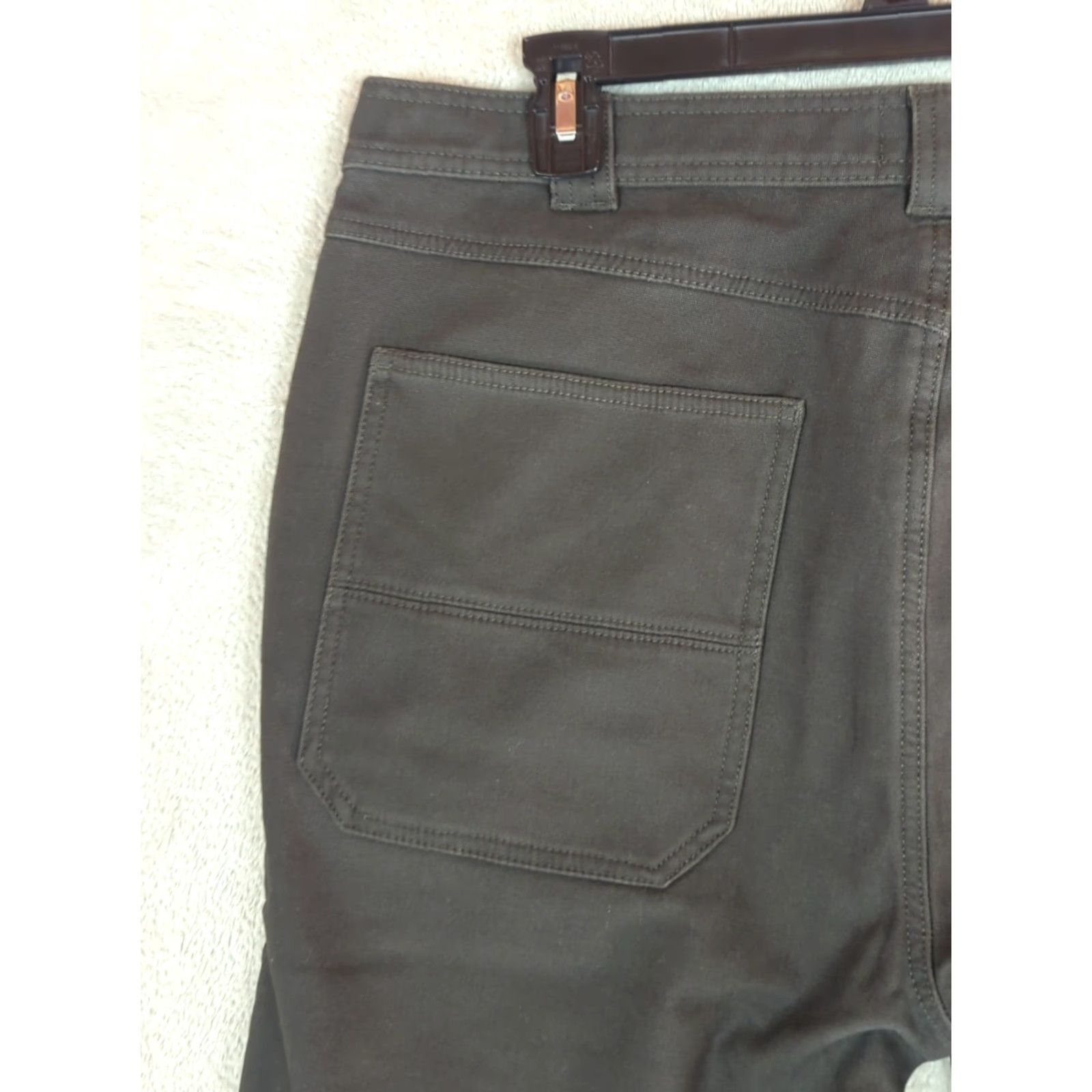 Vintage Coleman Pants Mens 38x32 Black Fleece Lined Tear Resistant Stretch Utility Work Pants Mens Regular 38 Black Winter Fall Spring Leather? Size US 38 / EU 54 - 6 Thumbnail