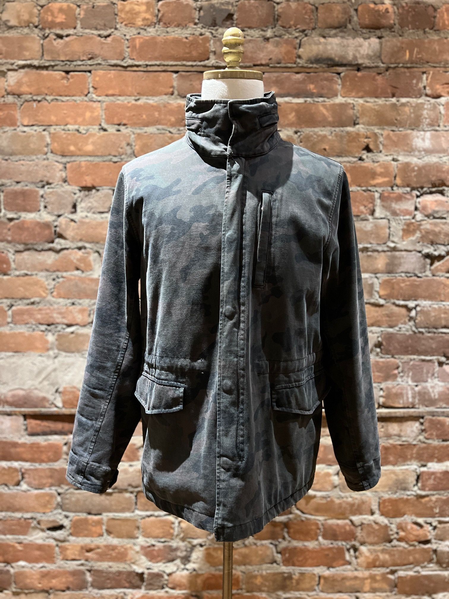 James Perse Camo Utility Jacket