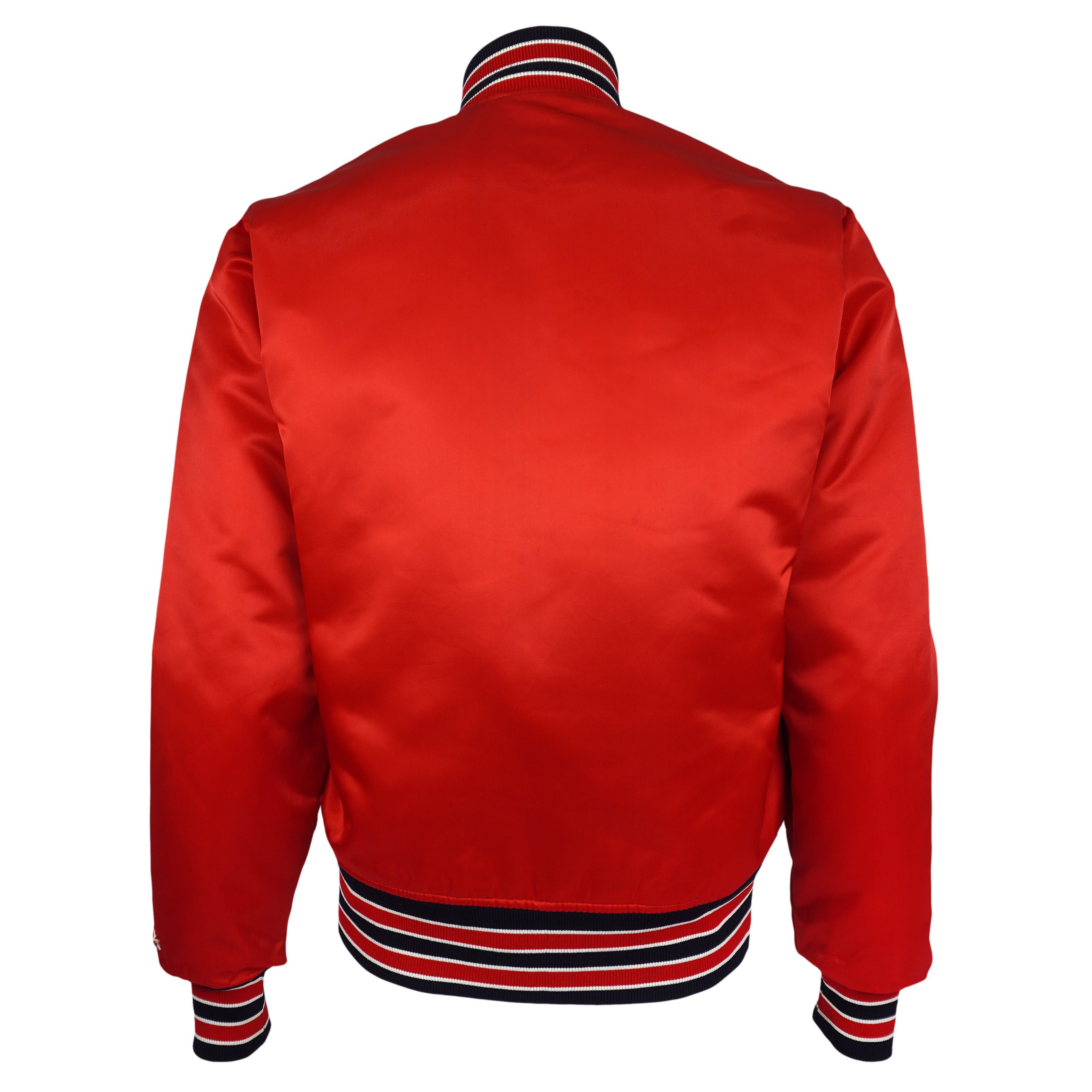 Starter St. Louis Cardinals Big Logo Satin Jacket 1990s Size US S / EU 44-46 / 1 - 2 Thumbnail