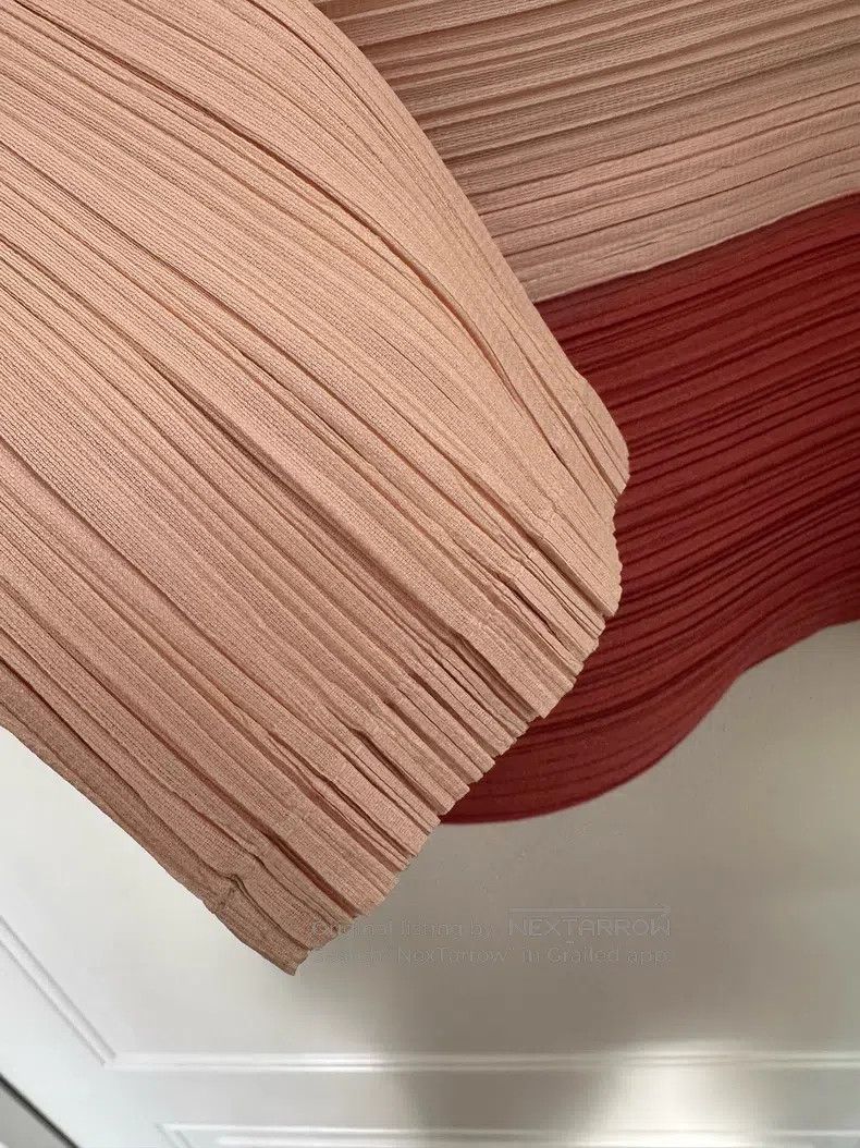 Issey Miyake Issey Miyake Color-Block Striped Pleated Top Size XXL / US 16-18 / IT 52-54 - 2 Thumbnail