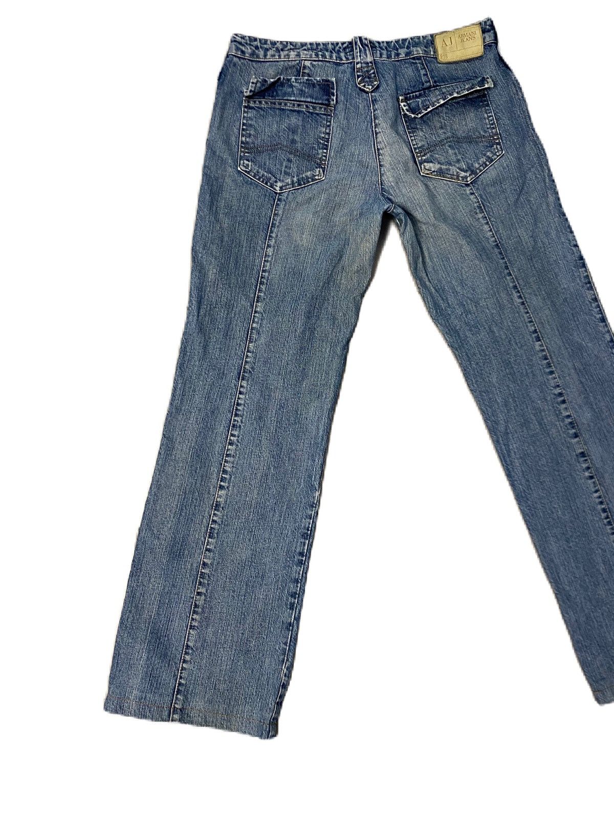 Armani ARMANI JEANS AJ INDIGO SERIES 003 SIMIN T MADE IN ITALY Size US 32 / EU 48 - 4 Thumbnail