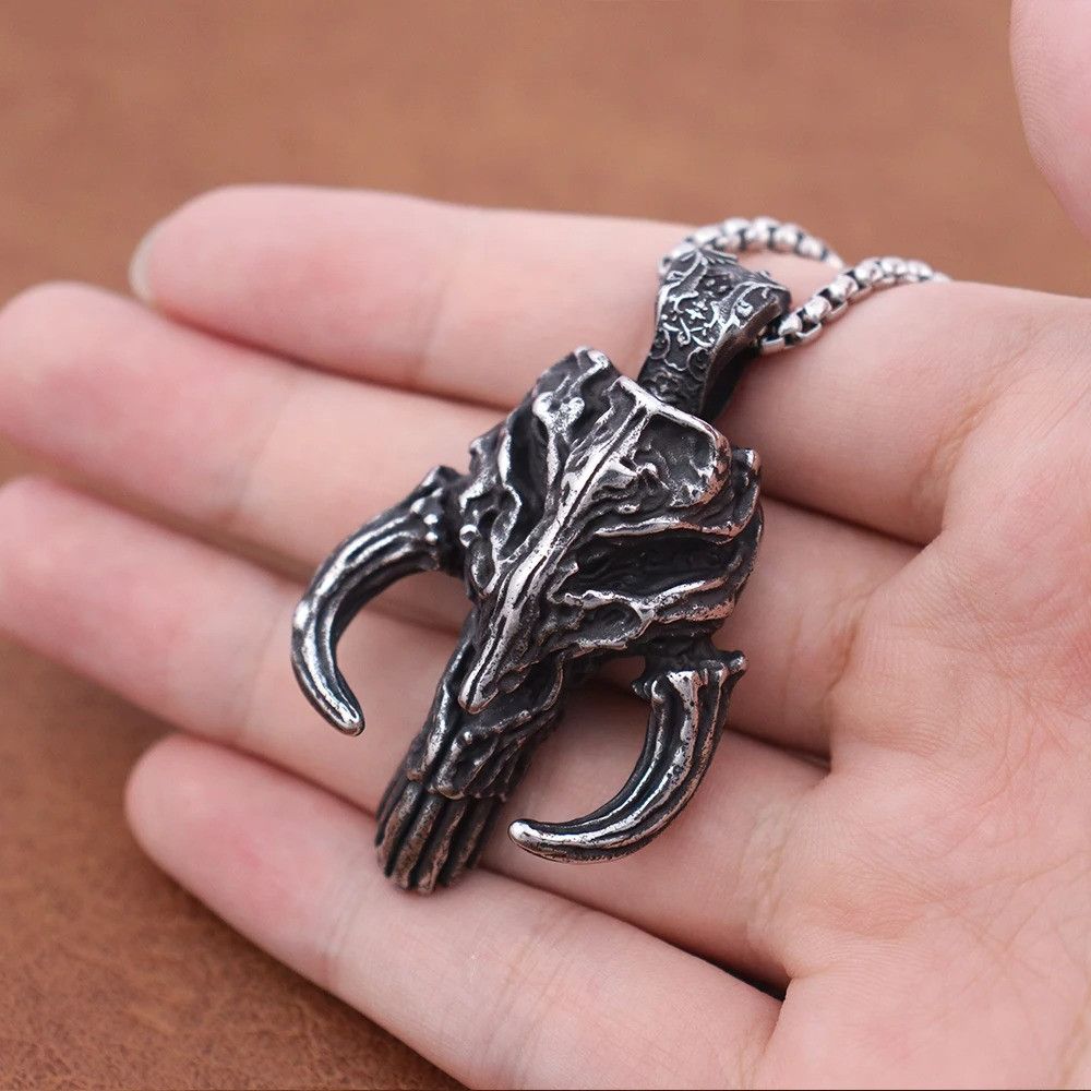 Jewelry Skull Mask Necklace Size ONE SIZE - 4 Thumbnail