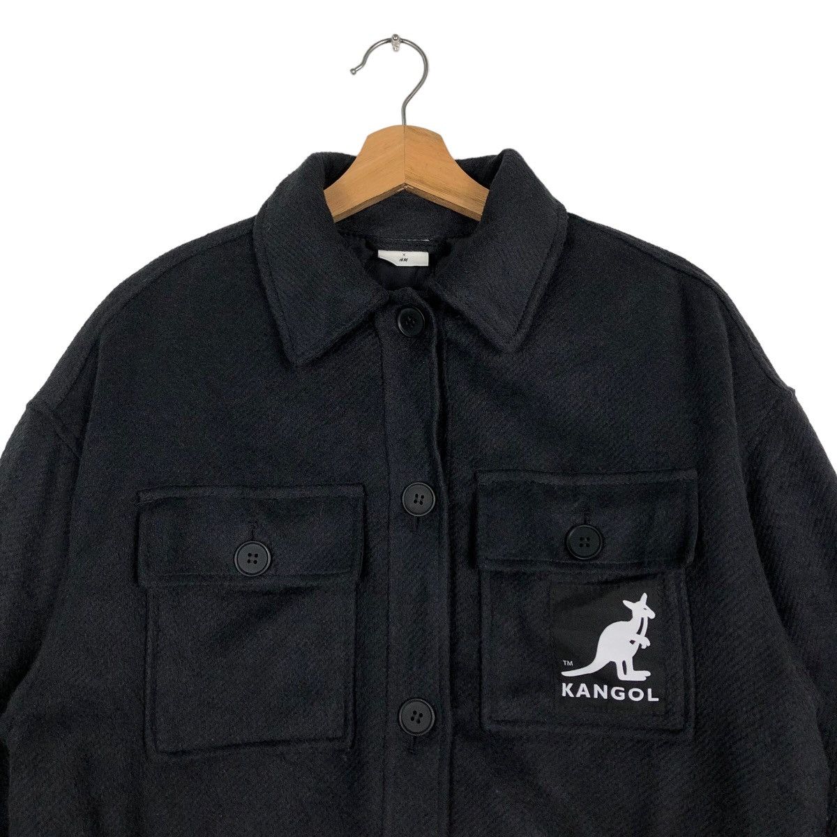 Japanese Brand 🔥Vintage Wool Chore Work Jacket Kangol X H&M USA Size US XS / EU 42 / 0 - 3 Thumbnail