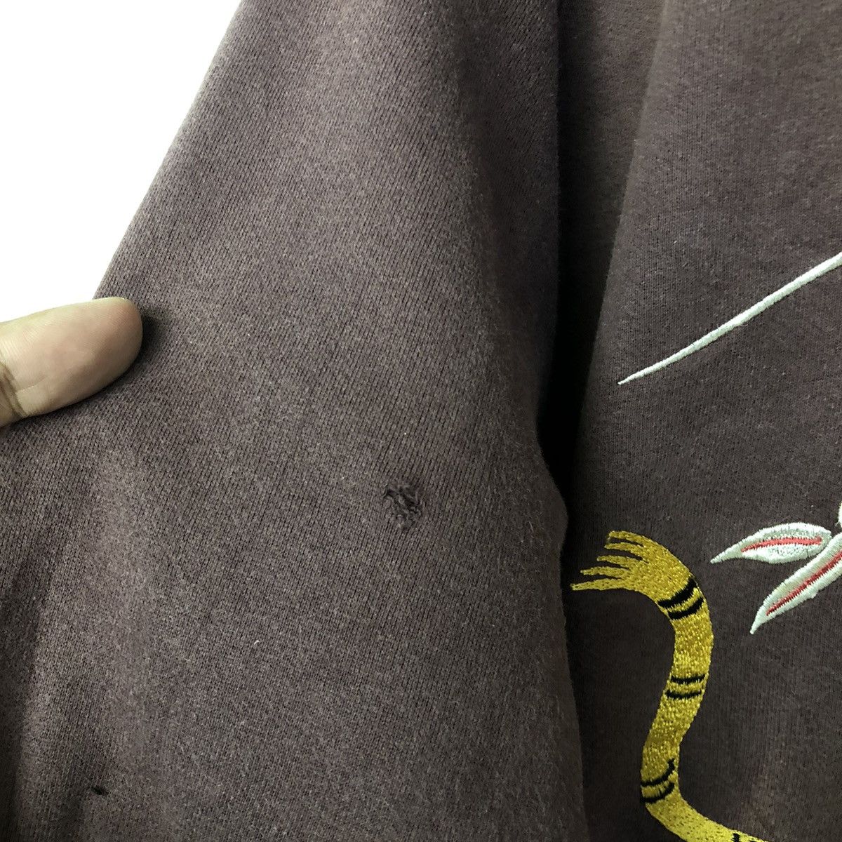Edition Japan HOUSTON VTG JAPAN SUKAJAN SOVENIR EMBRIODERY SWEATER JACKET Size US L / EU 52-54 / 3 - 8 Thumbnail