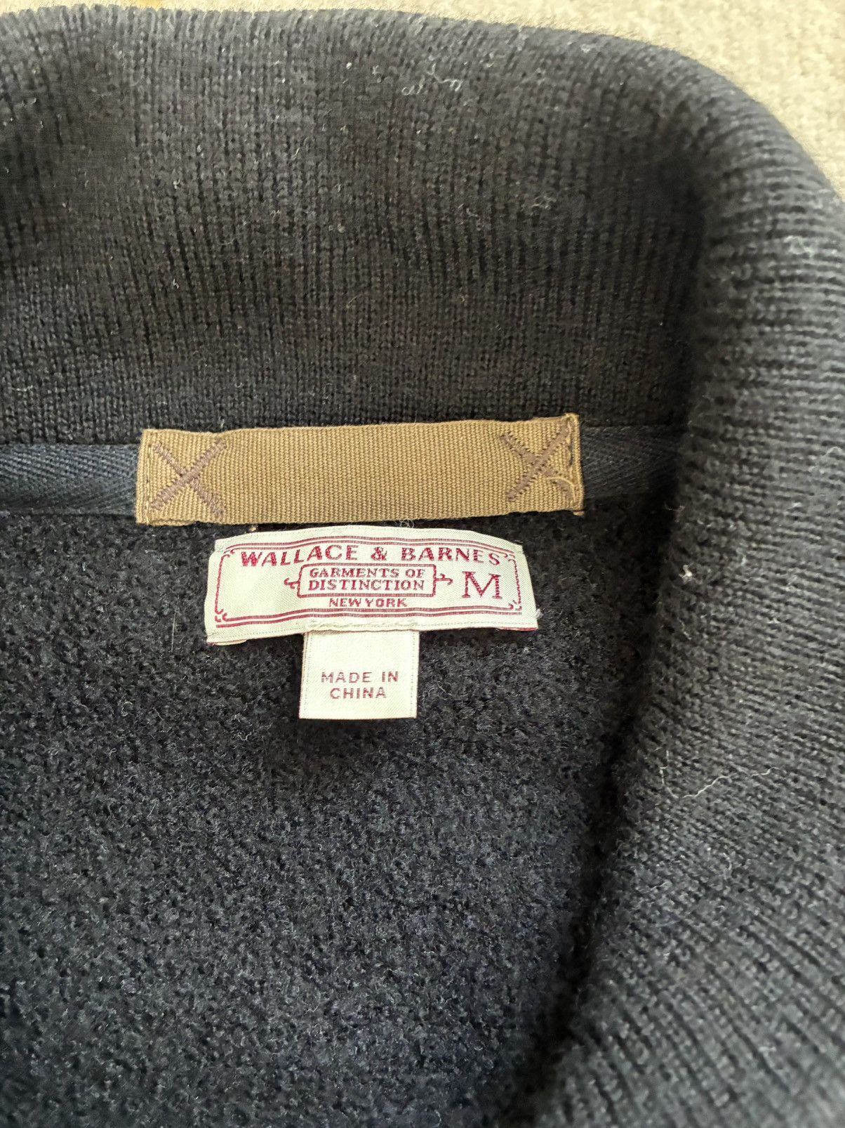 Wallace & Barnes Wallace & Barnes Merino Wool Sweater Jacket Size US M / EU 48-50 / 2 - 2 Thumbnail