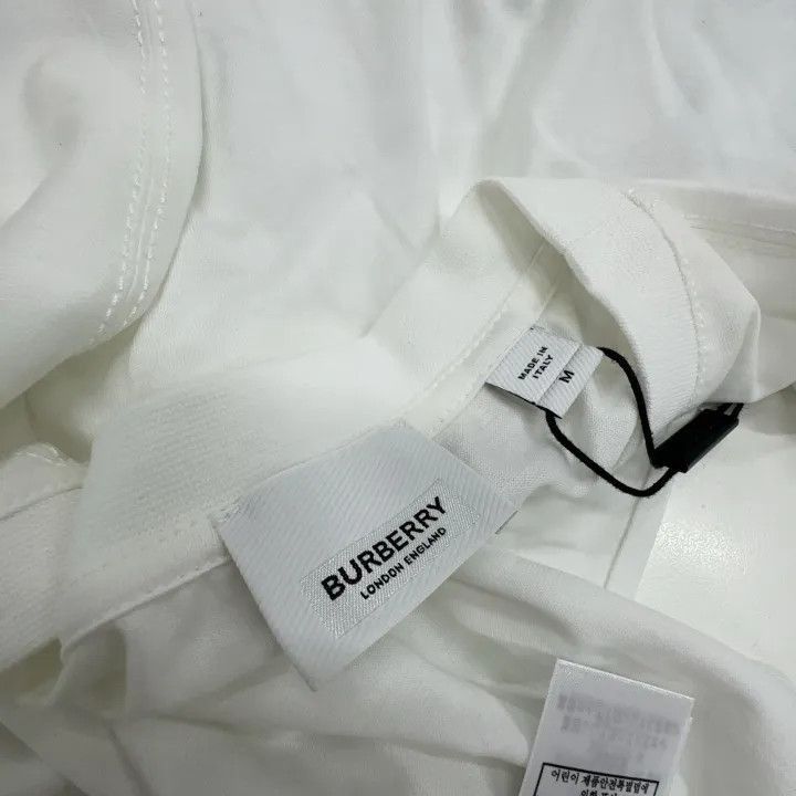 Burberry Burberry Burberry White Short Sleeve T-Shirt with Print-25 Size US M / EU 48-50 / 2 - 4 Thumbnail