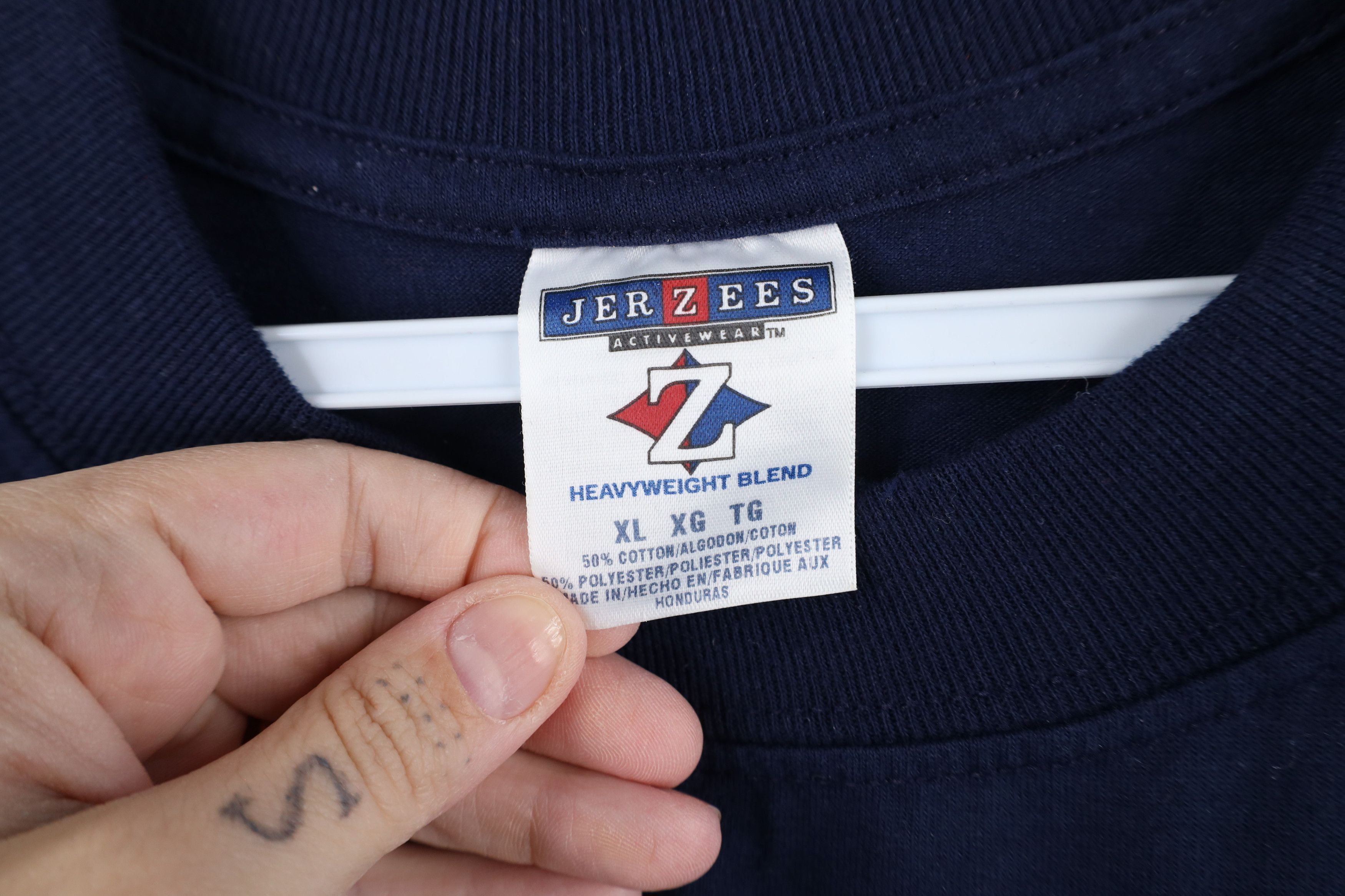 Vintage Vintage 90s Streetwear Ask Me If I Care Short Sleeve T-Shirt Size US XL / EU 56 / 4 - 5 Thumbnail