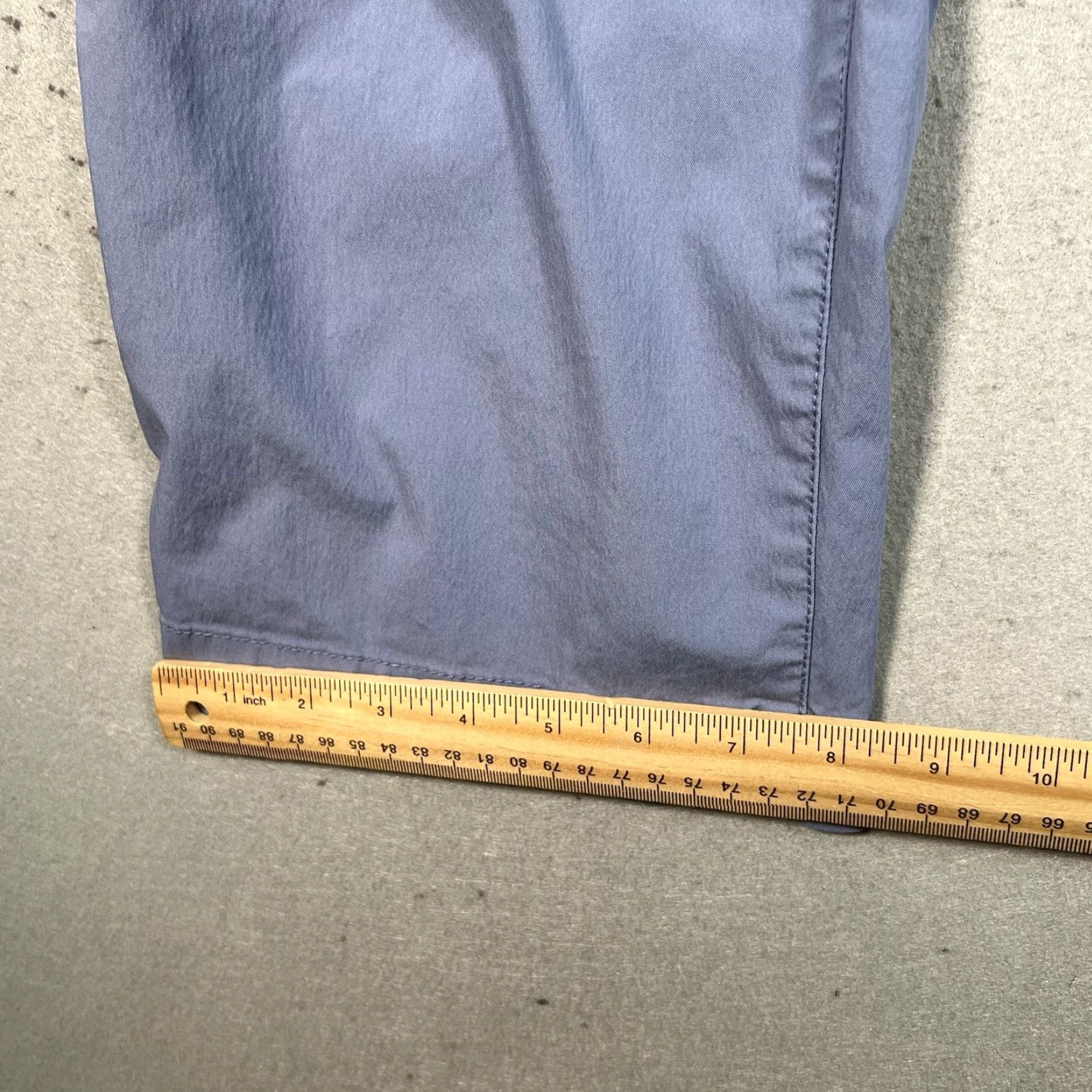 Gap VINTAGE Gap Wide Leg Pants Womens Medium Blue Elastic Waist Straight Leg Pants Theme: Chino Womens Size 32" / US 10 / IT 46 - 6 Thumbnail