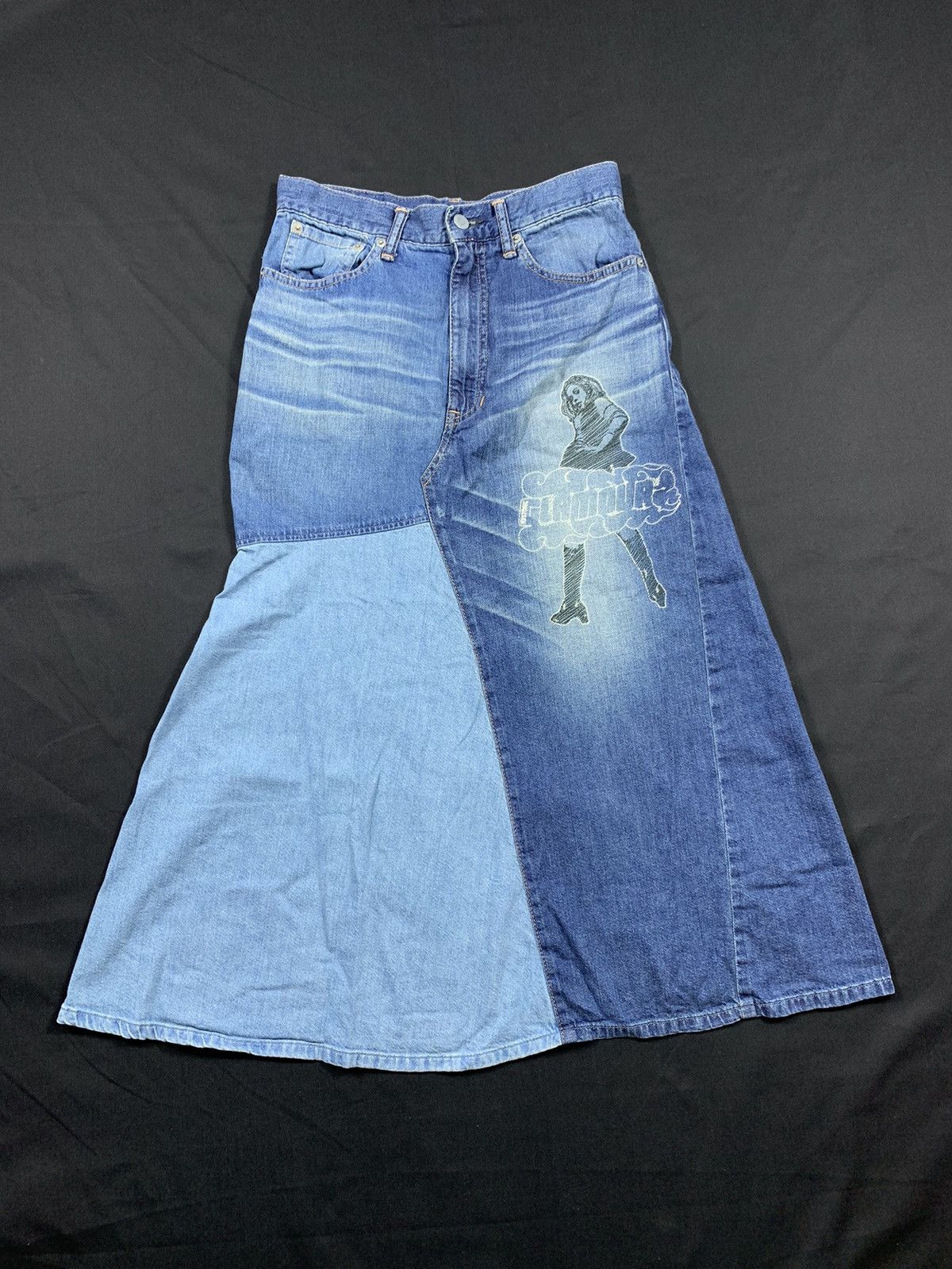 Hysteric Glamour Hysteric Glamour Denim Skirt Size 28" / US 6 / IT 42 - 1 Thumbnail