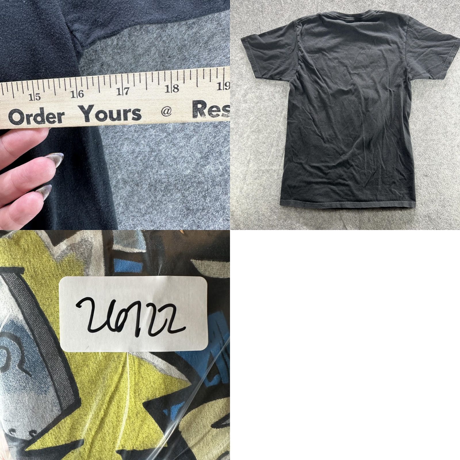 Ripple Junction Shippuden Naruto Shirt Mens Small Black Anime Graphic Tee Sasuke Kakashi Size US S / EU 44-46 / 1 - 8 Thumbnail