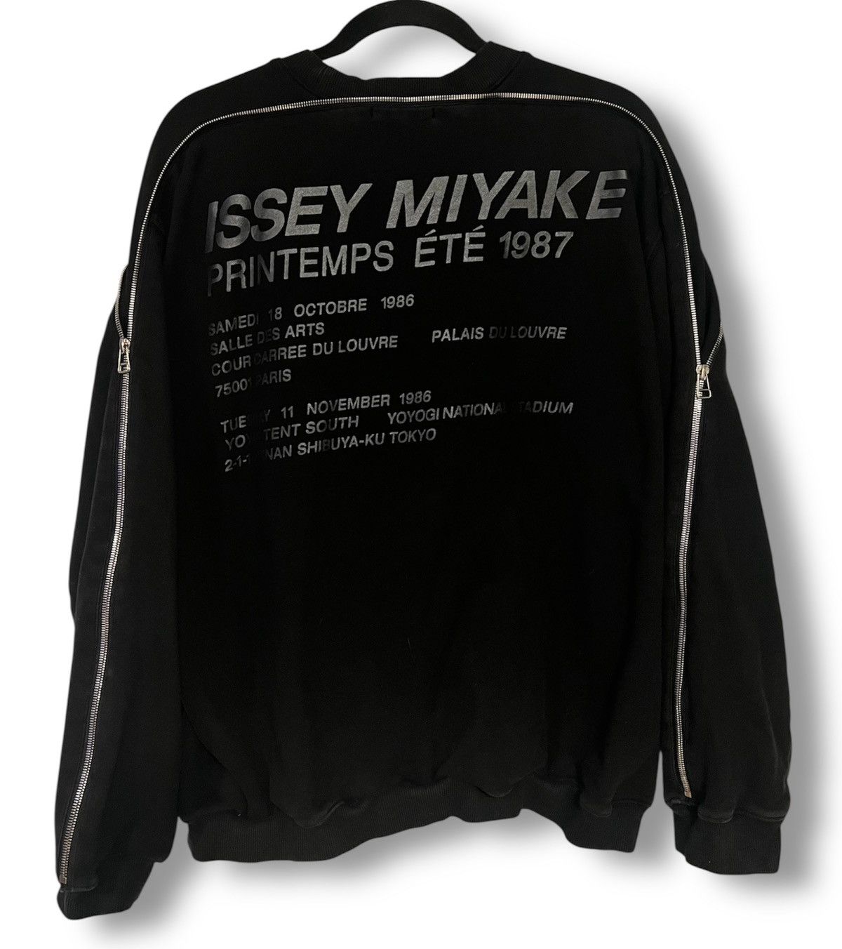 Issey Miyake RARE Spring 1987 Issey Miyake Staff Sweatshirt Size US M / EU 48-50 / 2 - 1 Thumbnail