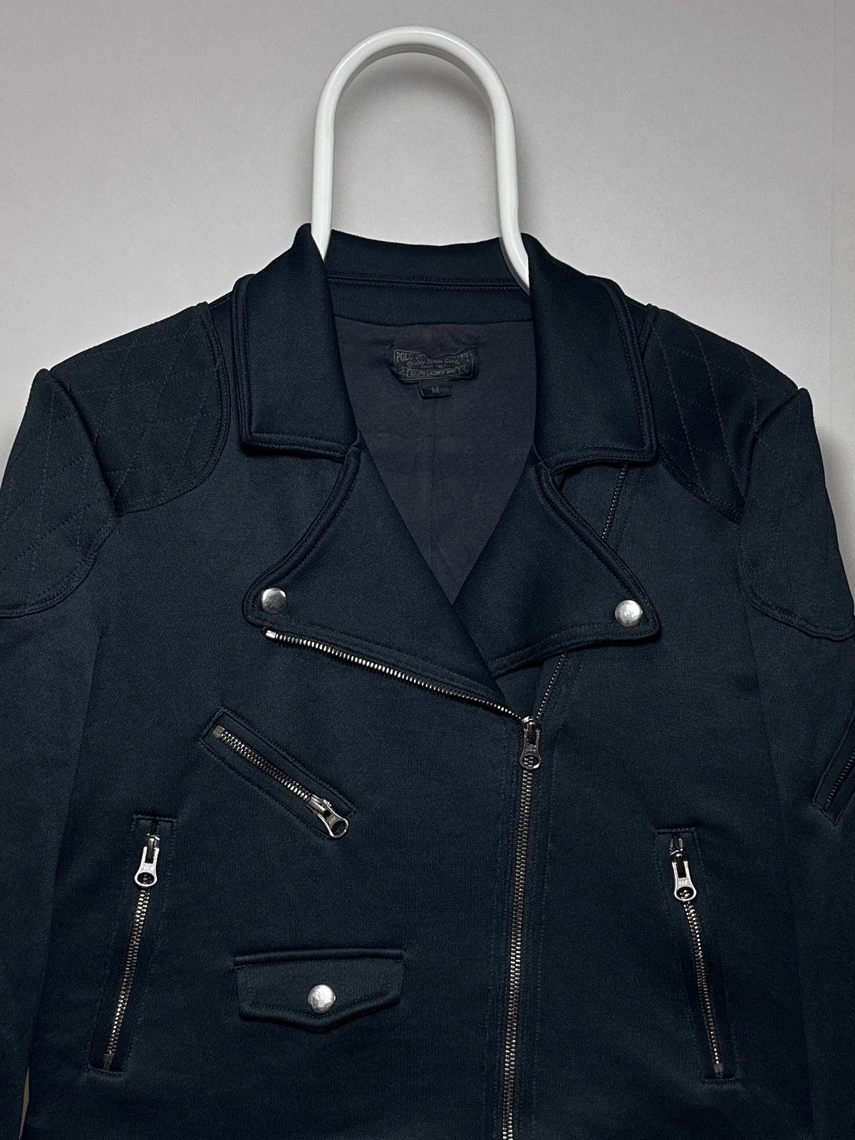 Polo Ralph Lauren Polo Jeans Company Ralph Lauren Women Biker Jacket Size M / US 6-8 / IT 42-44 - 2 Thumbnail