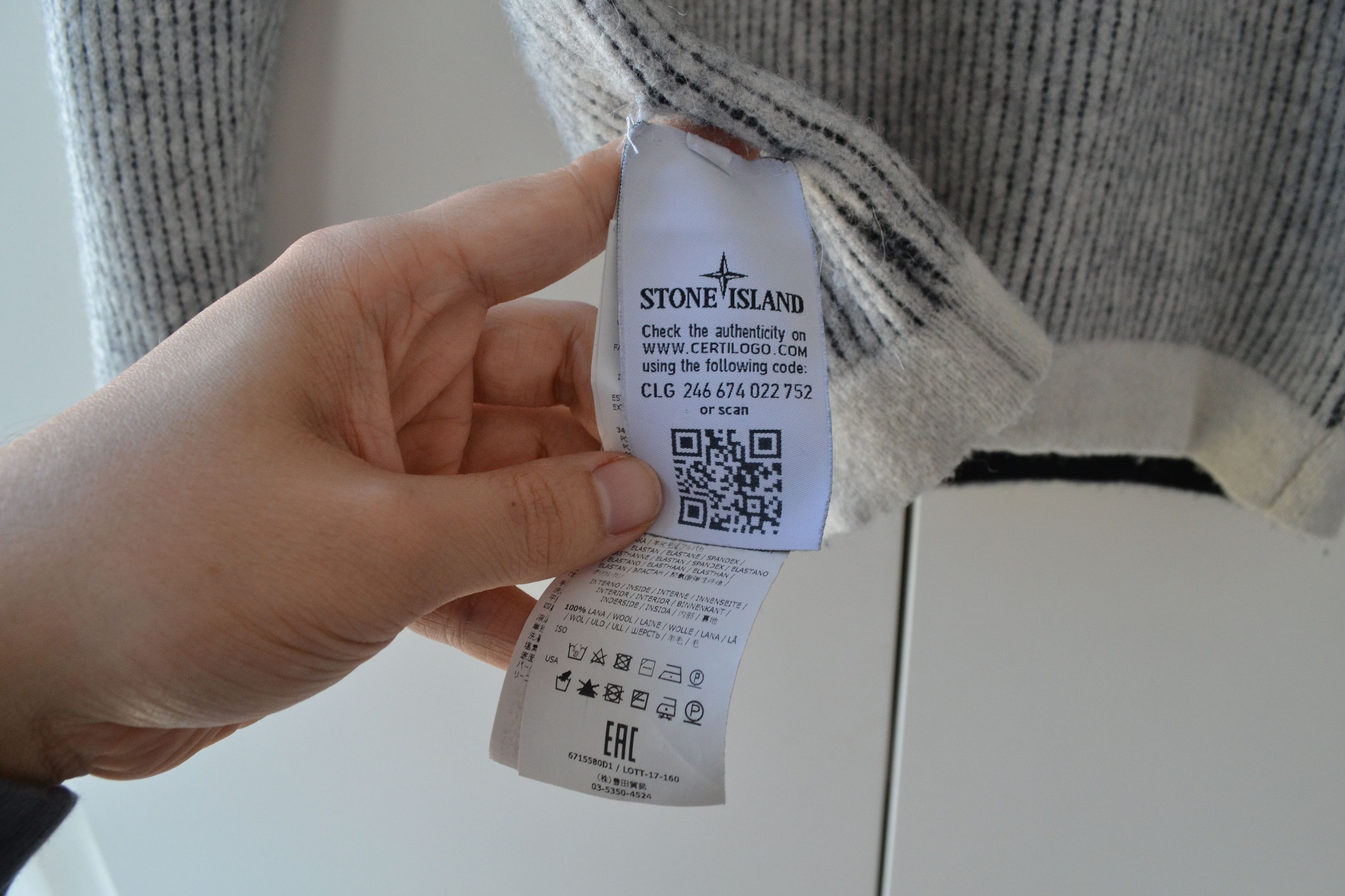 Stone Island Stone Island Sweater Reversible Jumper Knit Wool Stripped Size US XS / EU 42 / 0 - 9 Thumbnail