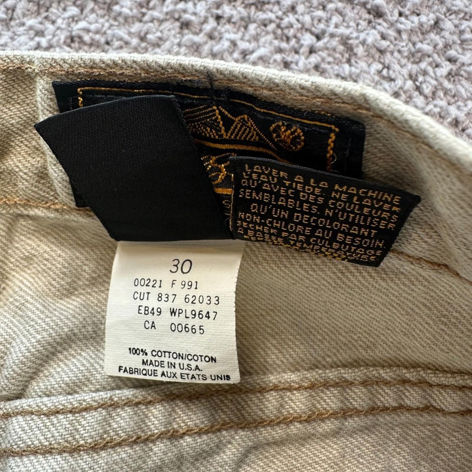 Eddie Bauer Vintage Eddie Bauer Mens Jeans 30 Made in USA! Khaki Size US 30 / EU 46 - 6 Thumbnail