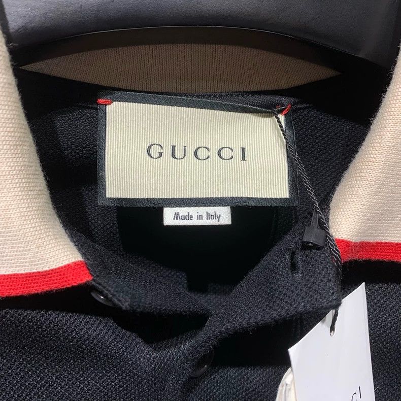 Gucci Gucci Polo stitching short sleeves 2501-Nextarrow Size US S / EU 44-46 / 1 - 3 Thumbnail