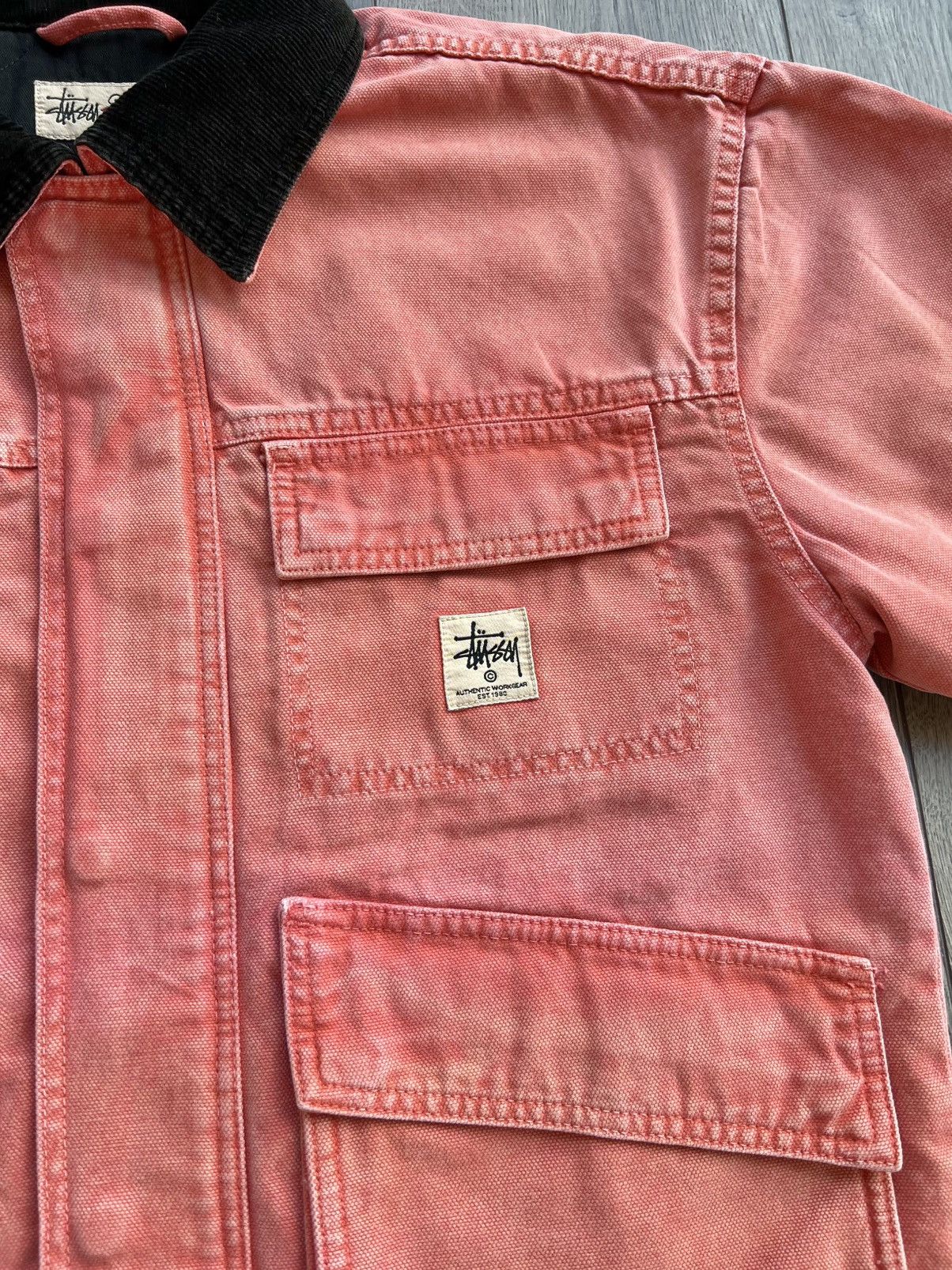 Stussy Stussy Canvas Work Jacket “Orange” Small Size US S / EU 44-46 / 1 - 8 Thumbnail