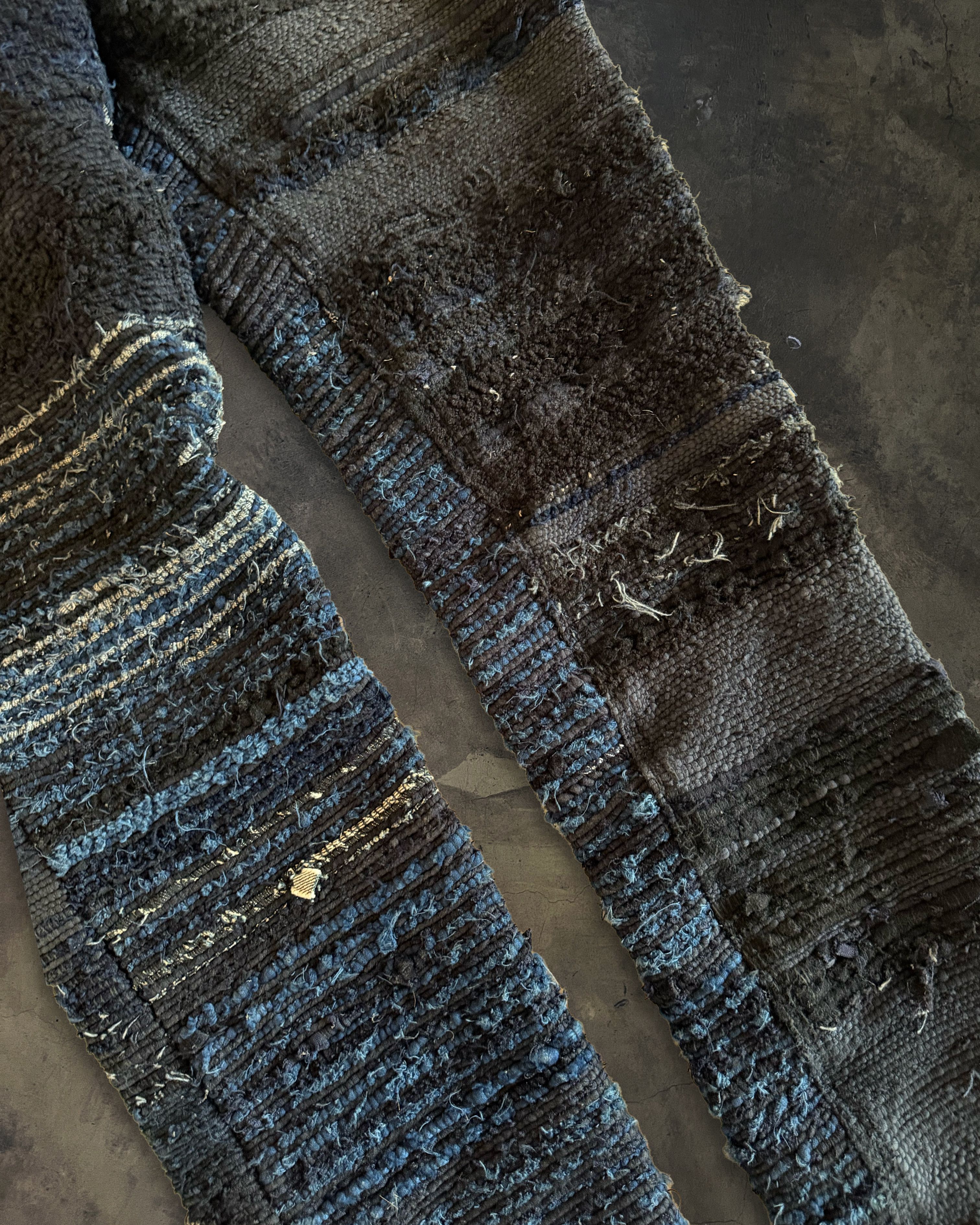 KOZABURO KOZABURO SAKIORI 3D BORO DENIM Size US 32 / EU 48 - 4 Thumbnail