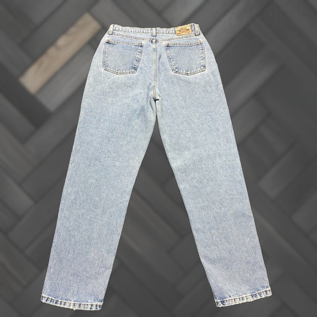 Vintage VINTAGE Sonoma Jeans High Rise Size 13 Blue Light Wash Denim 5-Pocket Design Women Juniors Straight Inseam 29 Dress? Size 24" / US 00 / IT 34 - 1 Thumbnail
