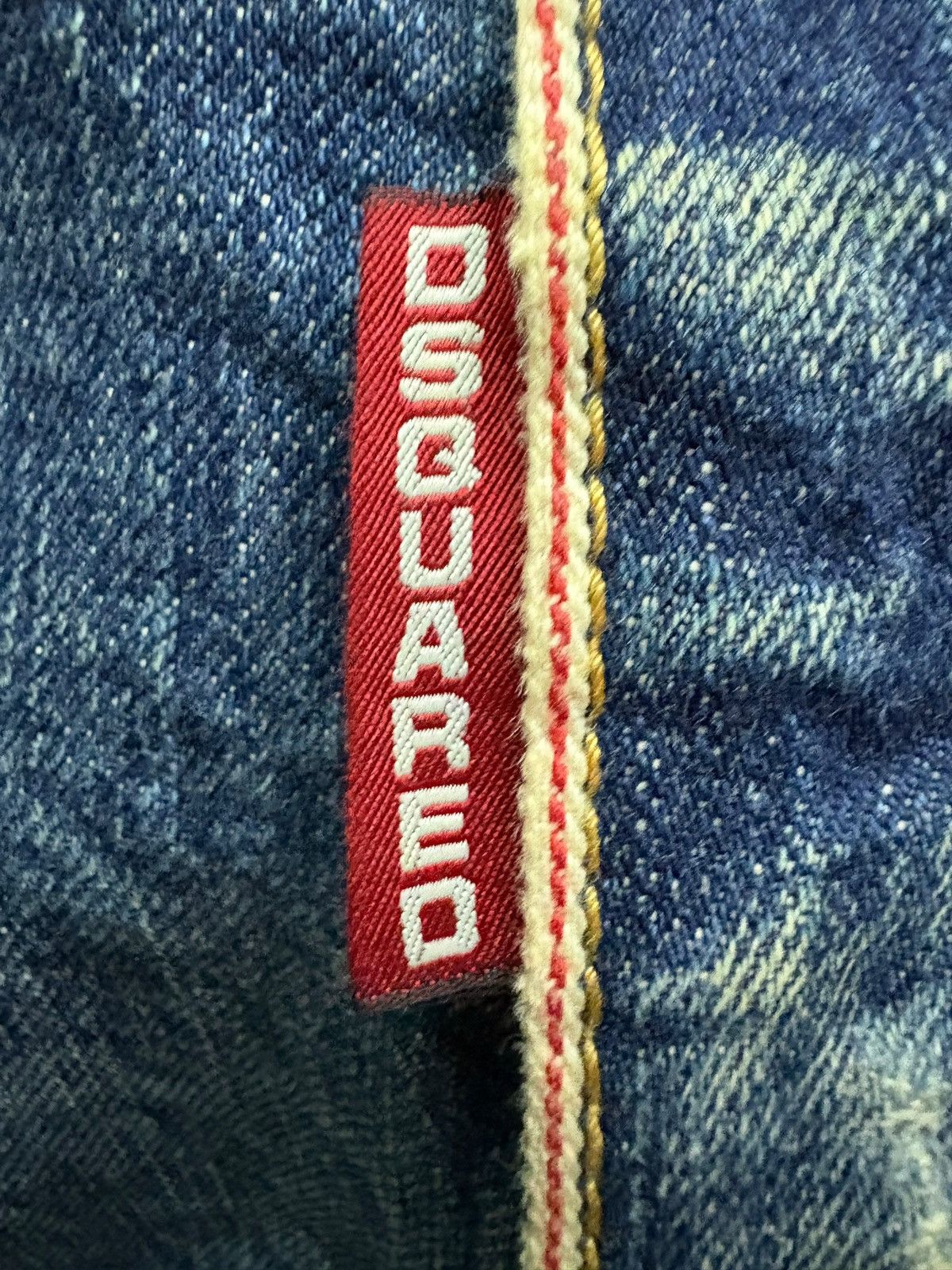 Dsquared2 Vintage Dsquared Mud Wash Distressed Jeans Size US 33 - 12 Thumbnail