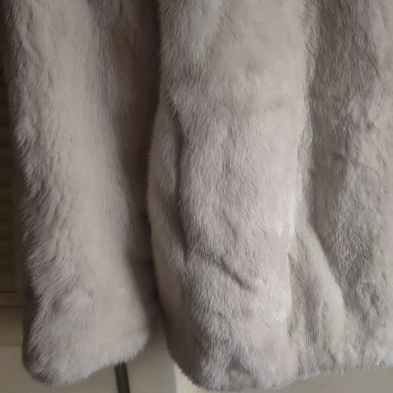Loro Piana LORO PIANA Mink Fur Coat, One Side Mink Fur, One Side Full Size M / US 6-8 / IT 42-44 - 2 Thumbnail