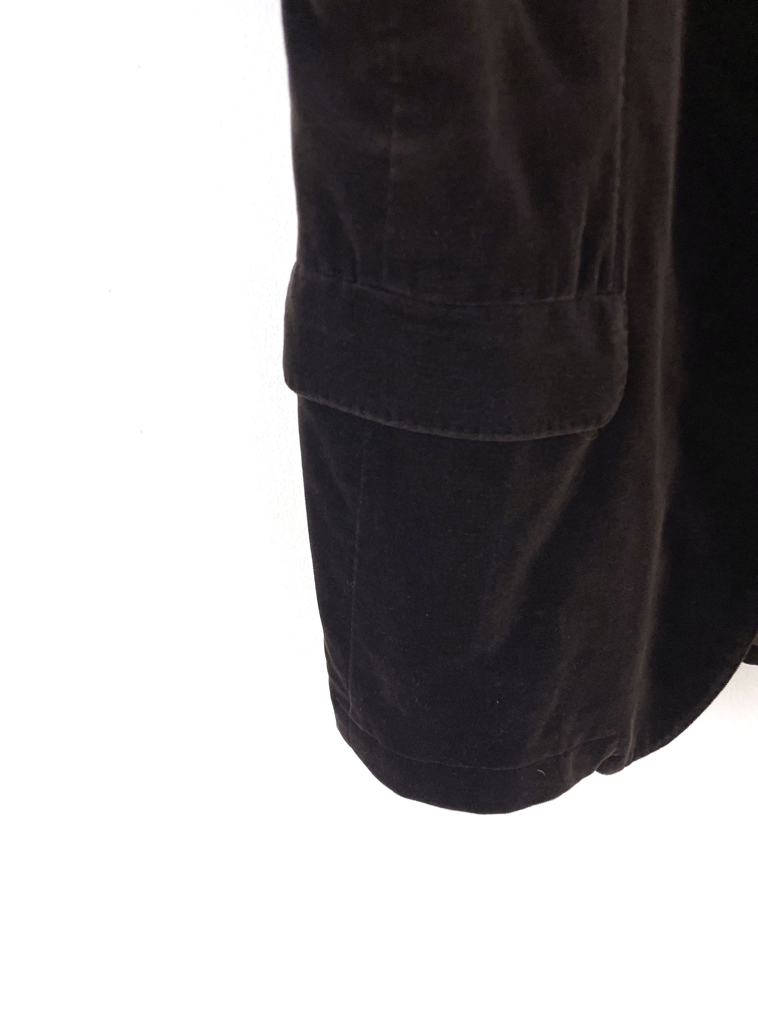 Yohji Yamamoto AAR Velour Jacket Size US L / EU 52-54 / 3 - 6 Thumbnail