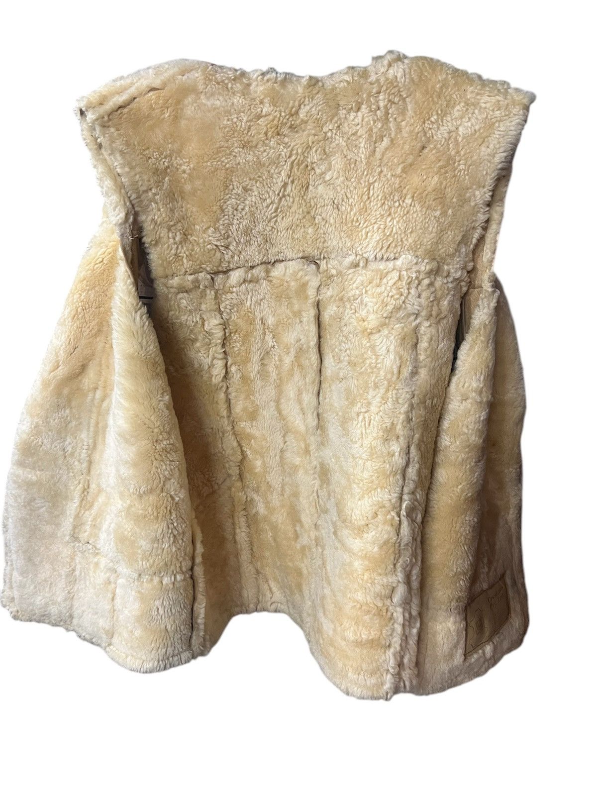 Other CRESTONS VEST JACKET ZIPPER SHEEPSKIN HANDCRAFTED Size US M / EU 48-50 / 2 - 3 Thumbnail