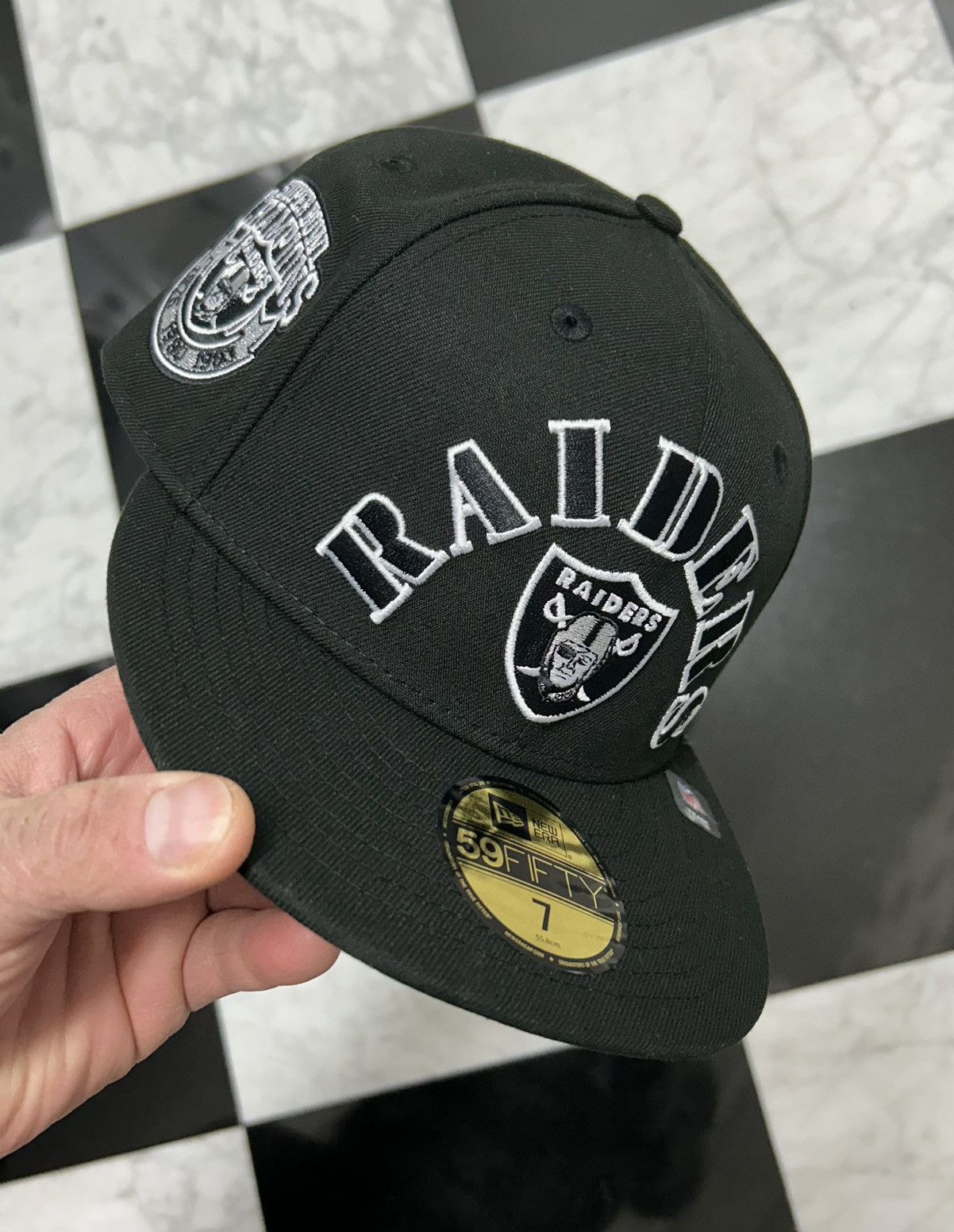 New Era Exclusive Raiders fitted size 7 Size ONE SIZE - 1 Thumbnail