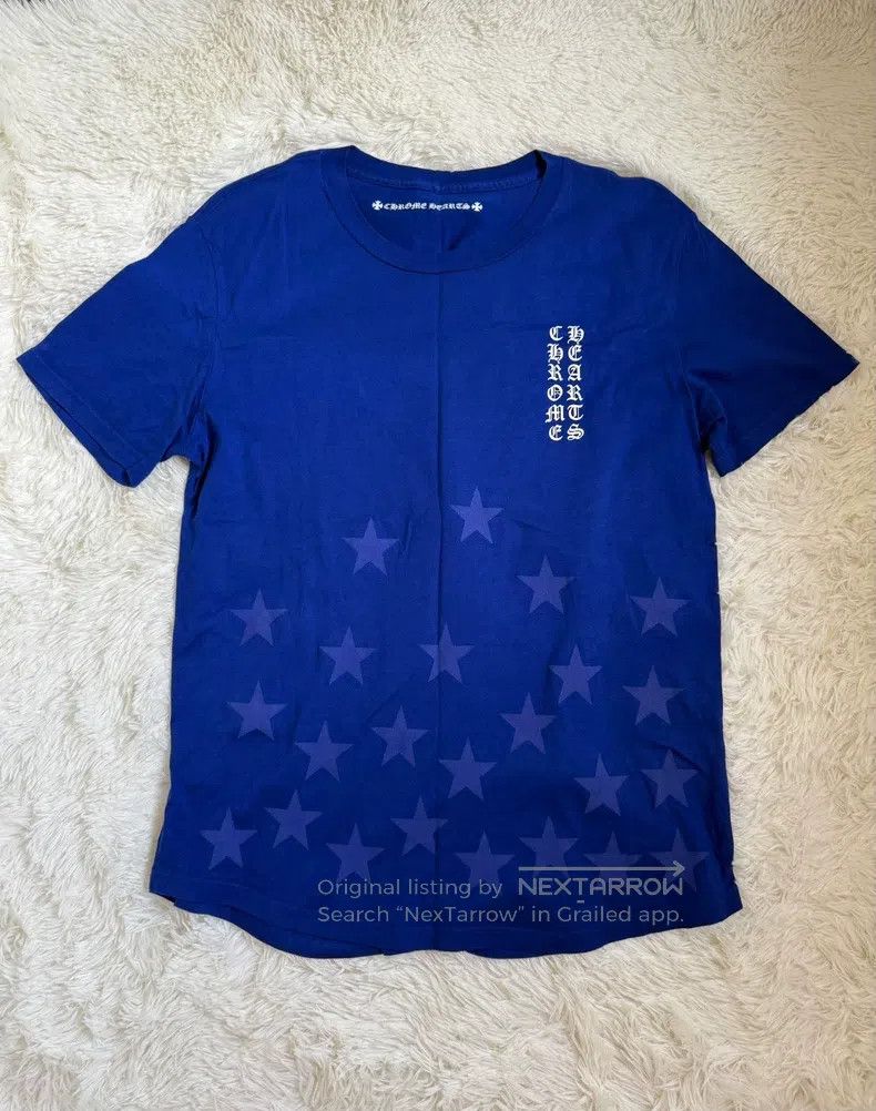 Chrome Hearts CHROME HEARTS Size M Scroll letter Star Royal Blue Short Sl Size US M / EU 48-50 / 2 - 1 Thumbnail