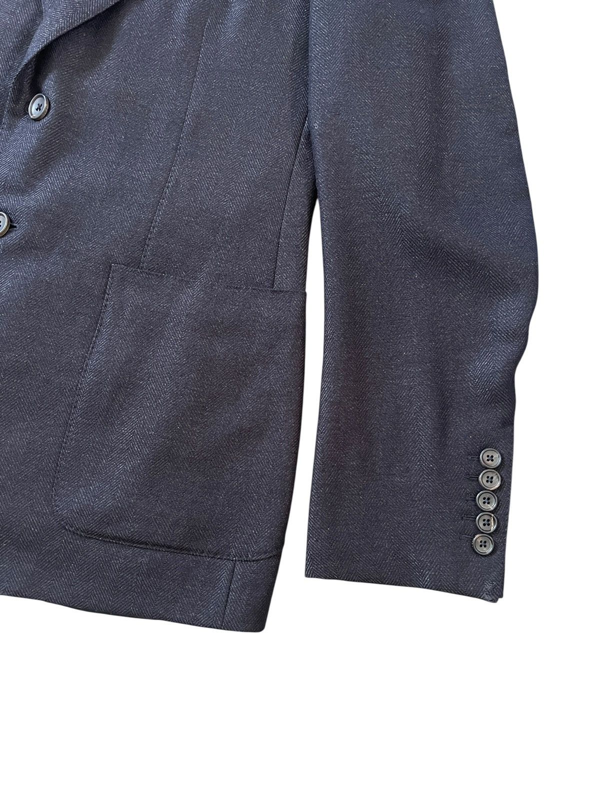 Gucci Gucci Mohair Herringbone Twill Blazer Size 50R - 4 Thumbnail