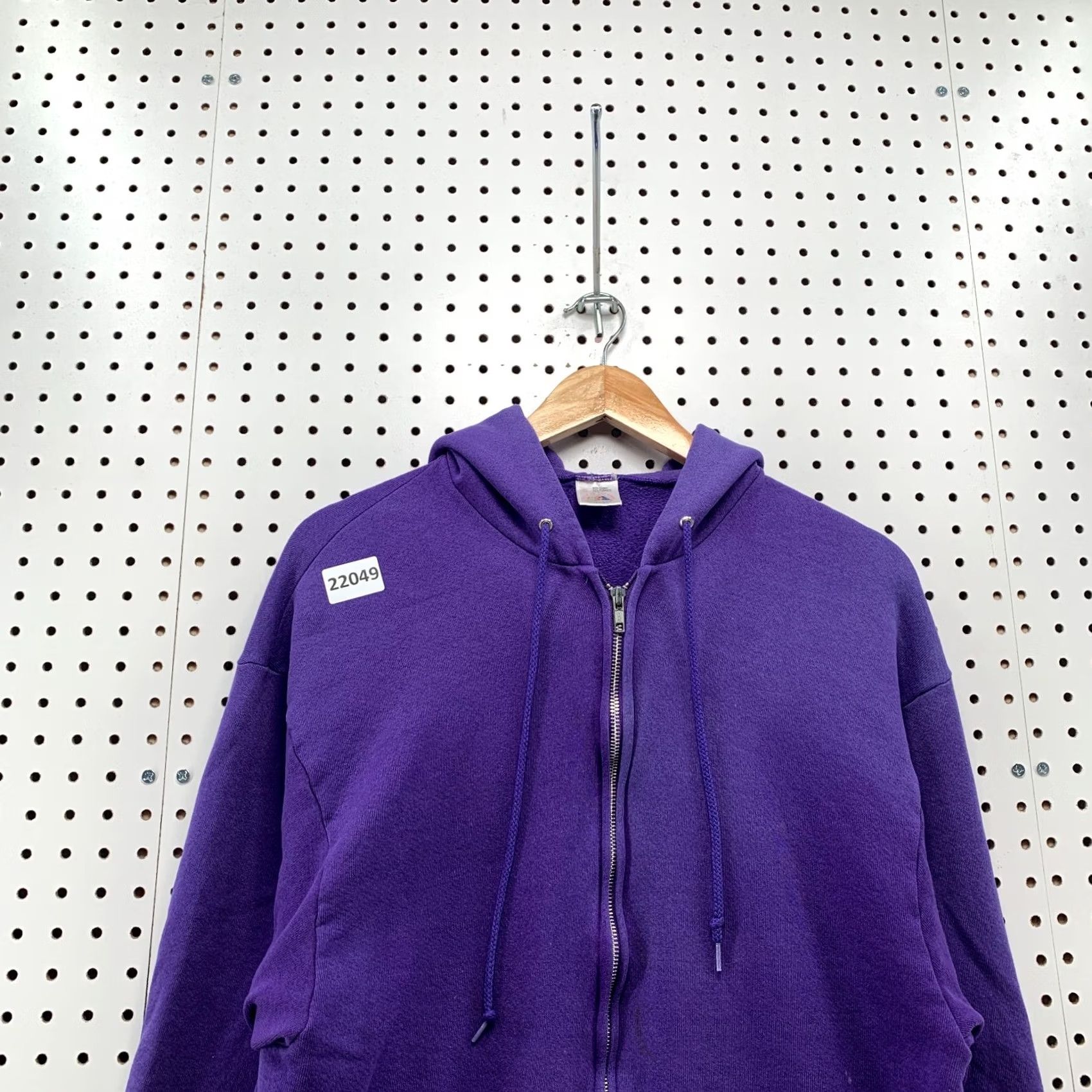 Vintage Vintage 90s Hooded Full Zip Sweatshirt Purple FOTL Mens Large Size US L / EU 52-54 / 3 - 2 Thumbnail