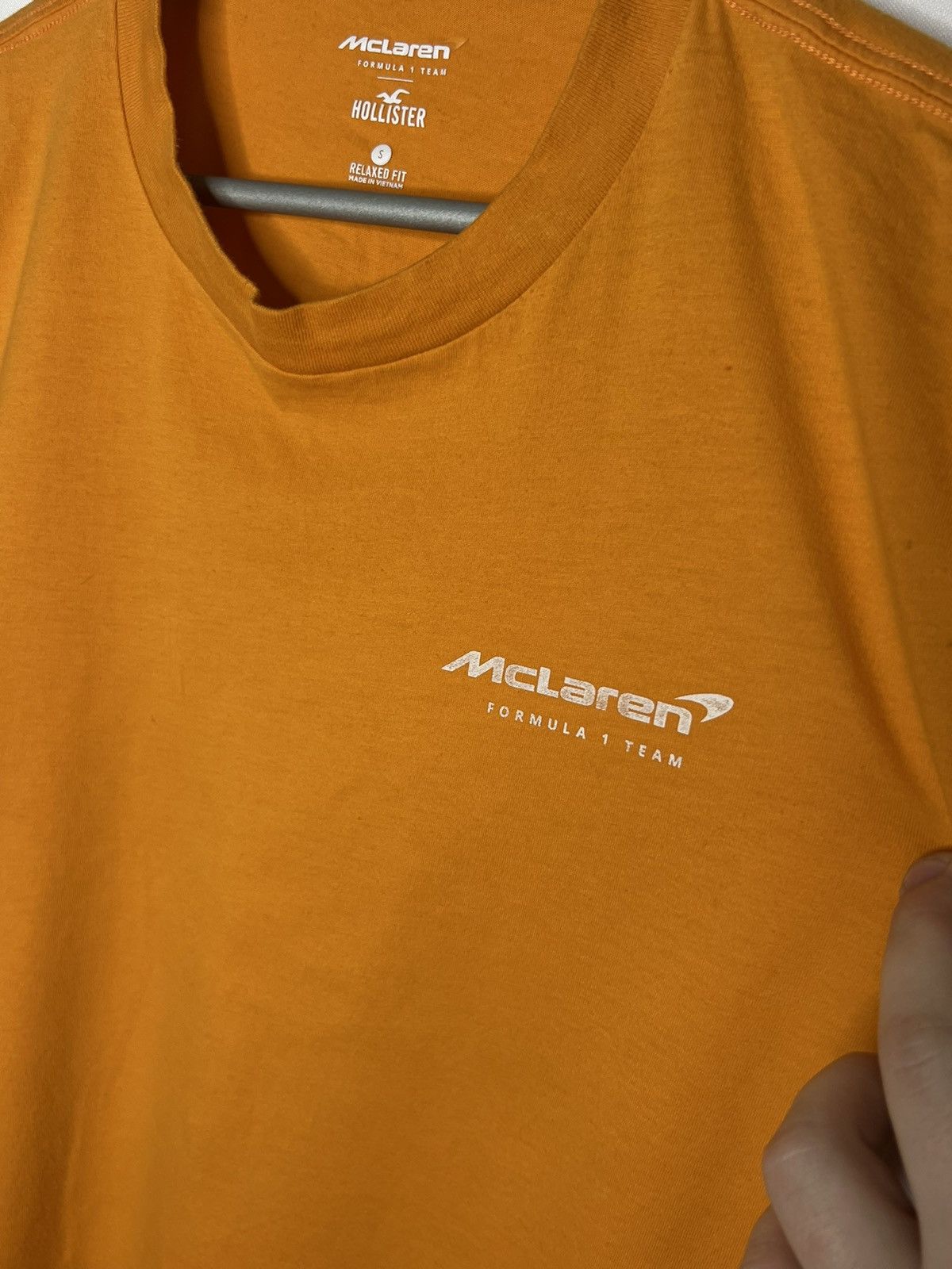 Formula 1 Hollister McLaren Big Logo Racing Tee T-Shirt F1 Team Size US S / EU 44-46 / 1 - 4 Thumbnail