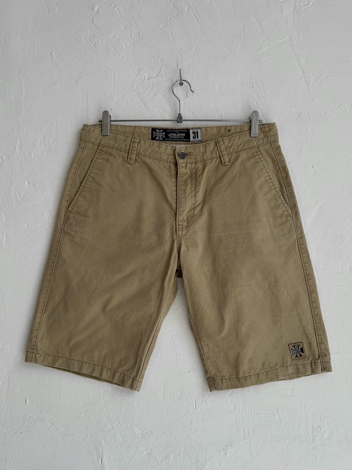 Vintage × West Coast Choppers West Coast Choppers Vintage Heavy Shorts Size US 31 - 2 Thumbnail