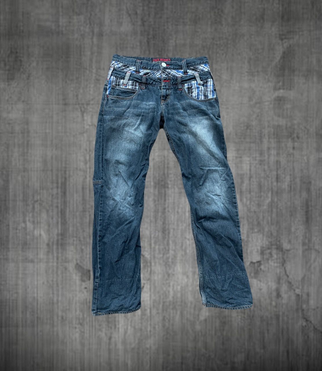 トップス if six was nine MINIMUM CASHMERE C-GRAY If Six Was Nine Grey Distressed Denim Shirt Size M