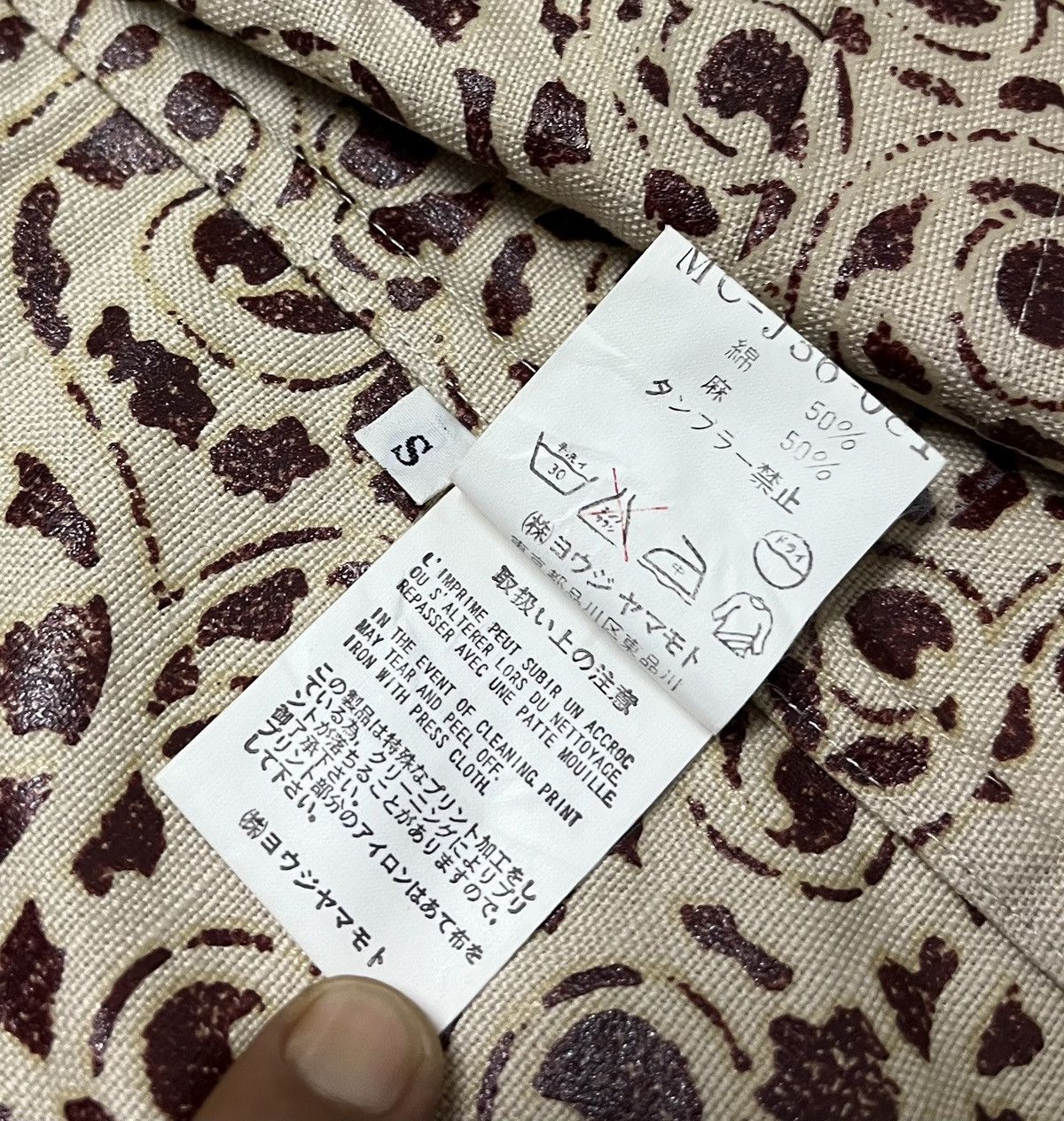 Y's for Men Vintage YS FOR MEN Made in Japan Button Jacket Size US M / EU 48-50 / 2 - 15 Thumbnail