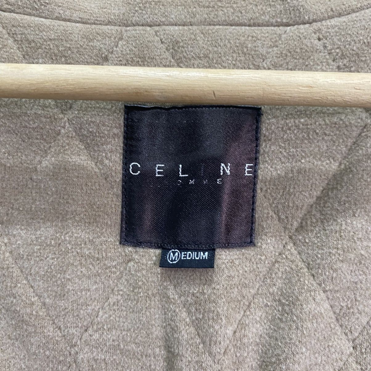 Celine Archive Celine Homme Triomphe Logo Button Up Pocket Vest Size US M / EU 48-50 / 2 - 10 Thumbnail