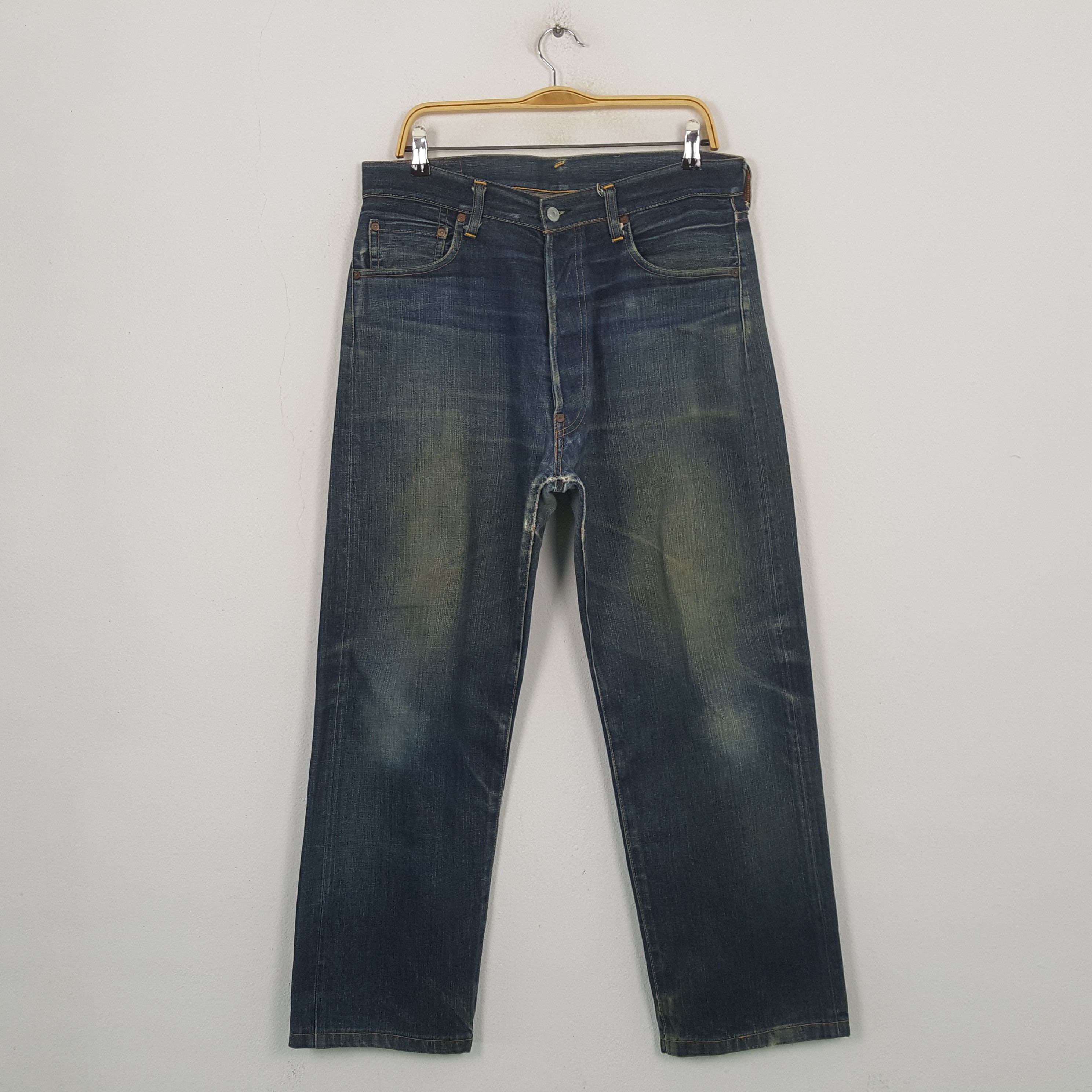 Evisu Vintage Evisu Japanese Brand Daicock Custom Jeans C297N24 Size US 34 / EU 50 - 4 Thumbnail