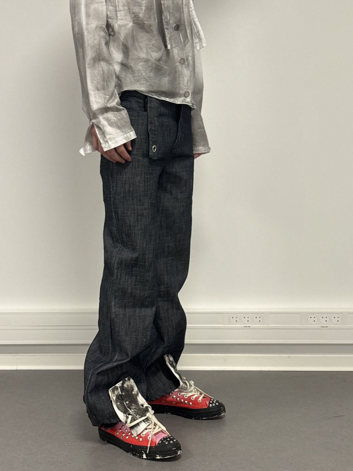 Other Flared waxed jeans bootcut Size US 26 / EU 42 - 3 Thumbnail
