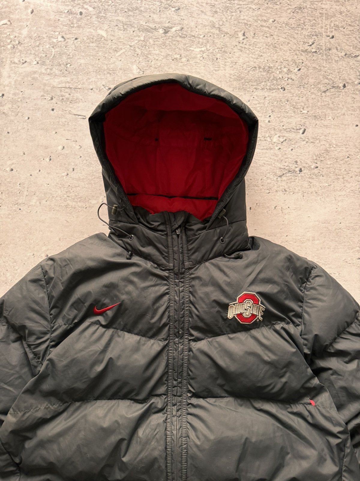 Nike × Nike ACG NIKE OHIO STATE PUFFER DOWN BASIC LOGO OVERSIZE NYLON JACKET Size US L / EU 52-54 / 3 - 4 Thumbnail