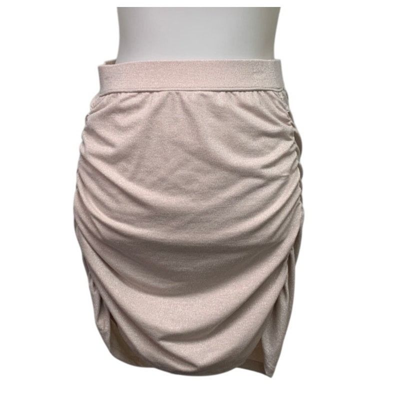 American Eagle Outfitters New American Eagle Womens Small Ruched BodyCon Mini Skirt Size 27" / US 4 / IT 40 - 1 Thumbnail