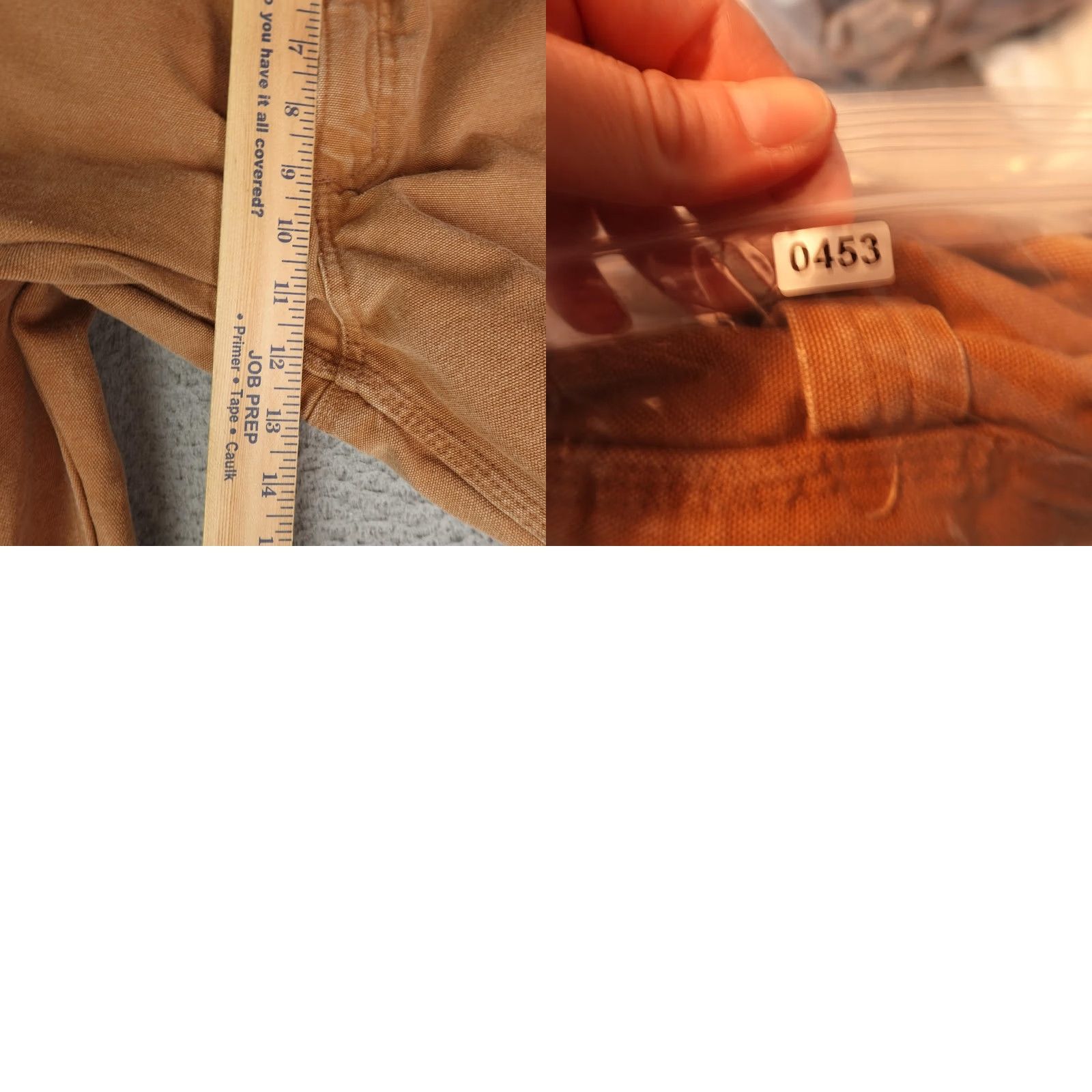 Carhartt Carhartt B111 Pants Mens Brown Flannel Lined Carpenter Work Wear Dungaree 38x32 Size US 38 / EU 54 - 10 Thumbnail