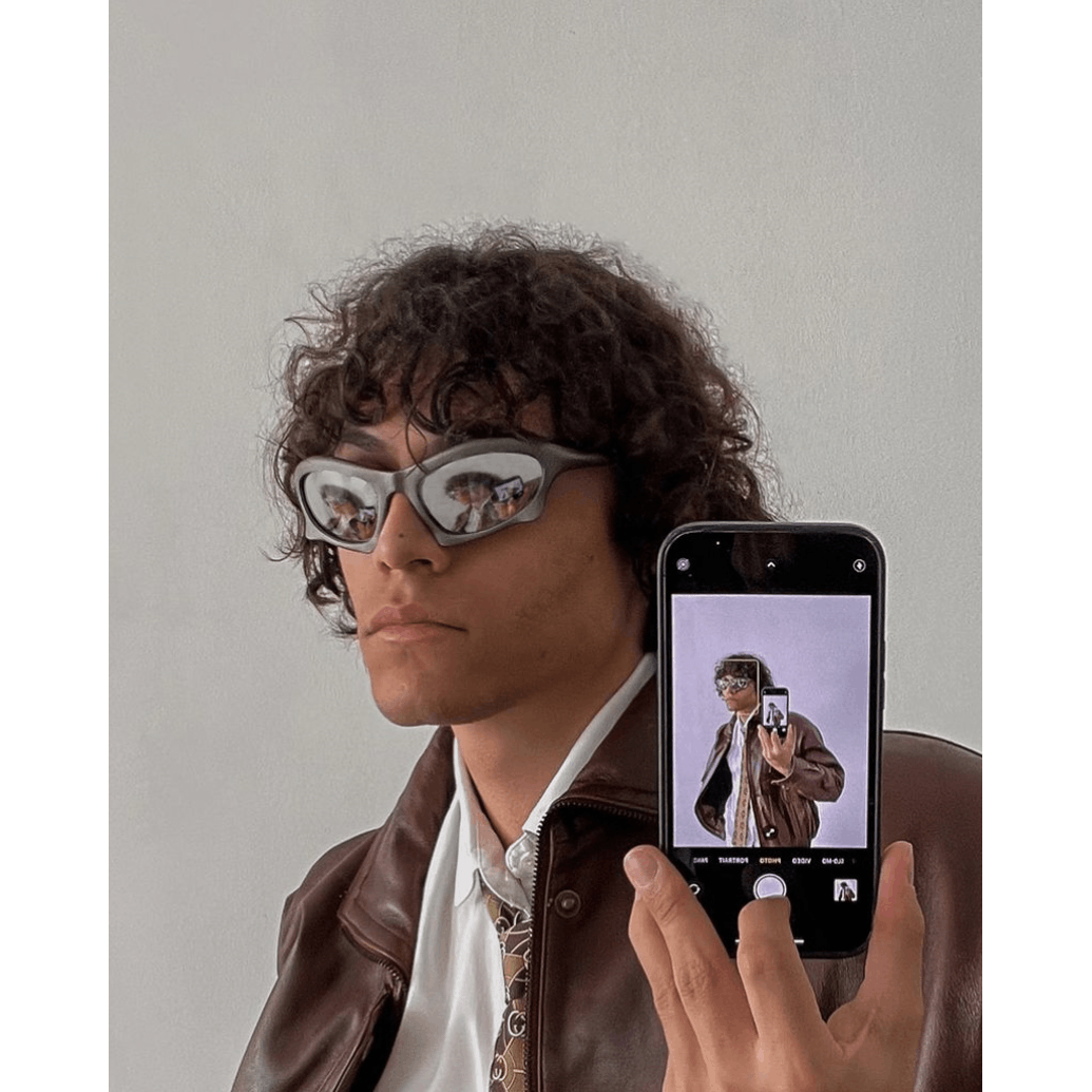 Electric Visual Retro Street ins style custom avant-garde sunglasses Size ONE SIZE - 2 Thumbnail