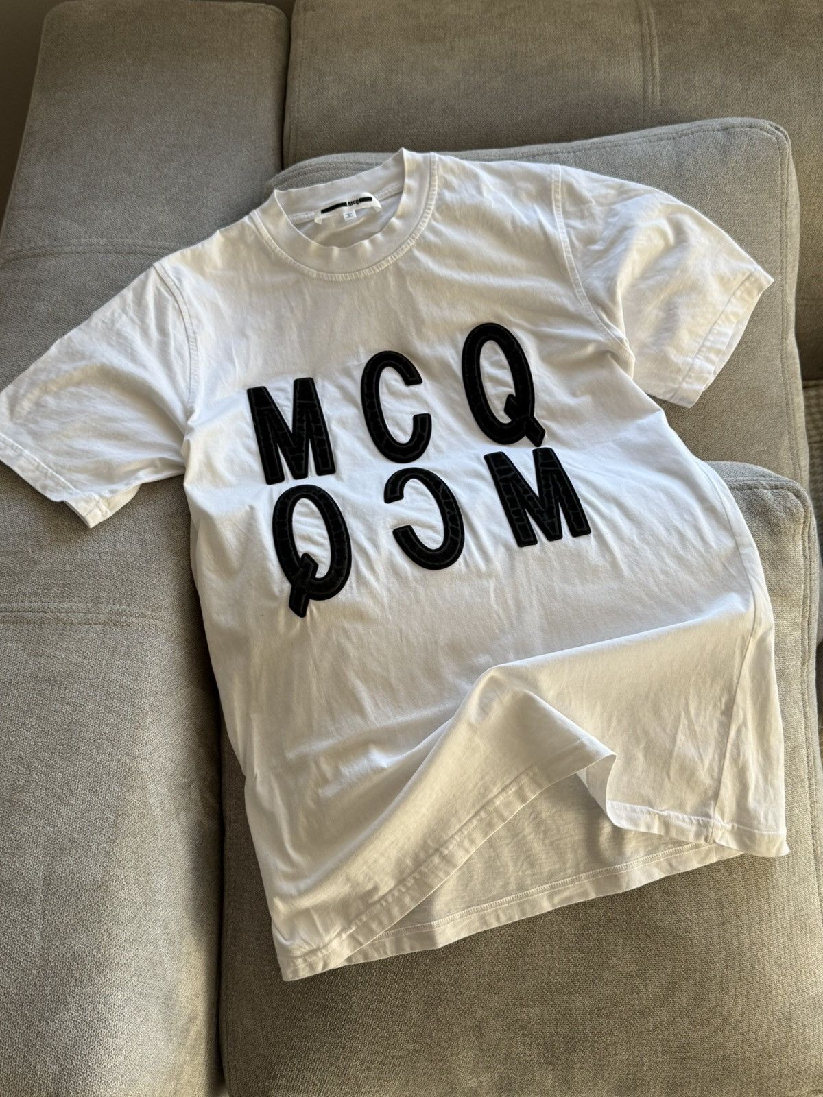 Alexander McQueen White T-Shirt