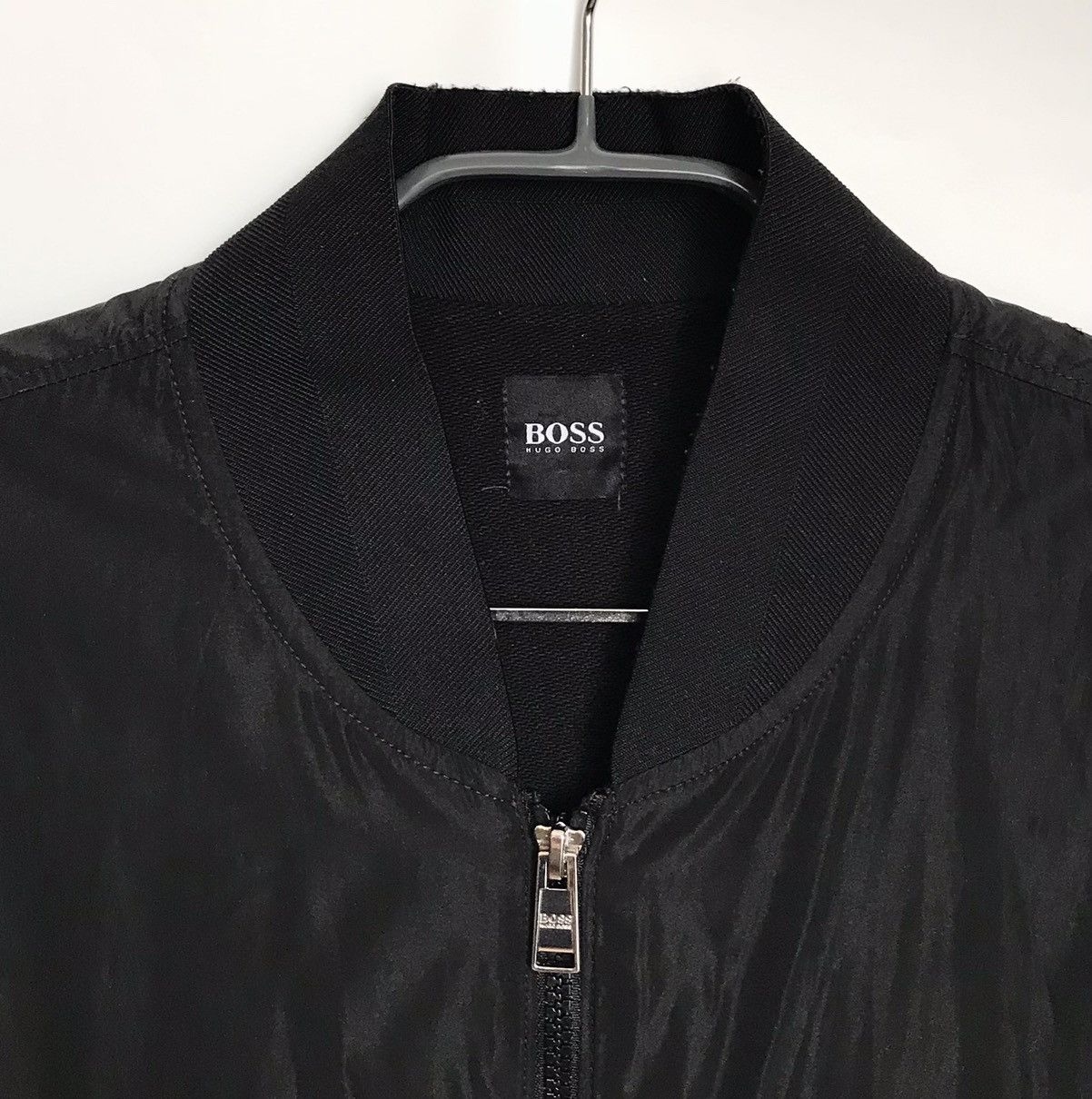 Hugo Boss Hugo Boss Zip Up Bomber Men's Size L Black Size US L / EU 52-54 / 3 - 7 Thumbnail