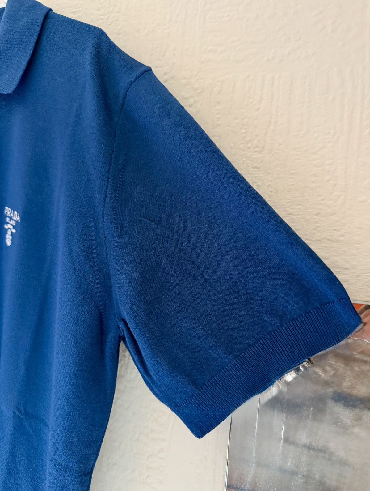 Prada × Universal Studios Prada cashmere men’s polo shirt Size US XL / EU 56 / 4 - 3 Thumbnail