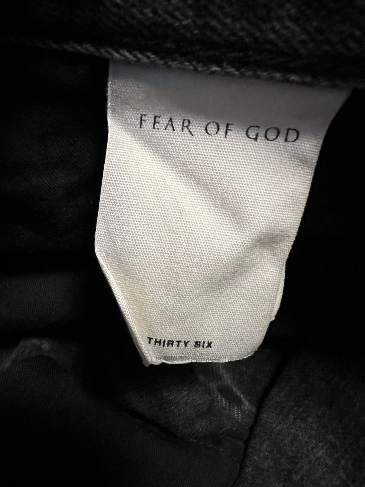 Fear of God FEAR OF GOD Selvedge Denim Holy Water Denim Jeans FW17 Size US 36 / EU 52 - 7 Thumbnail