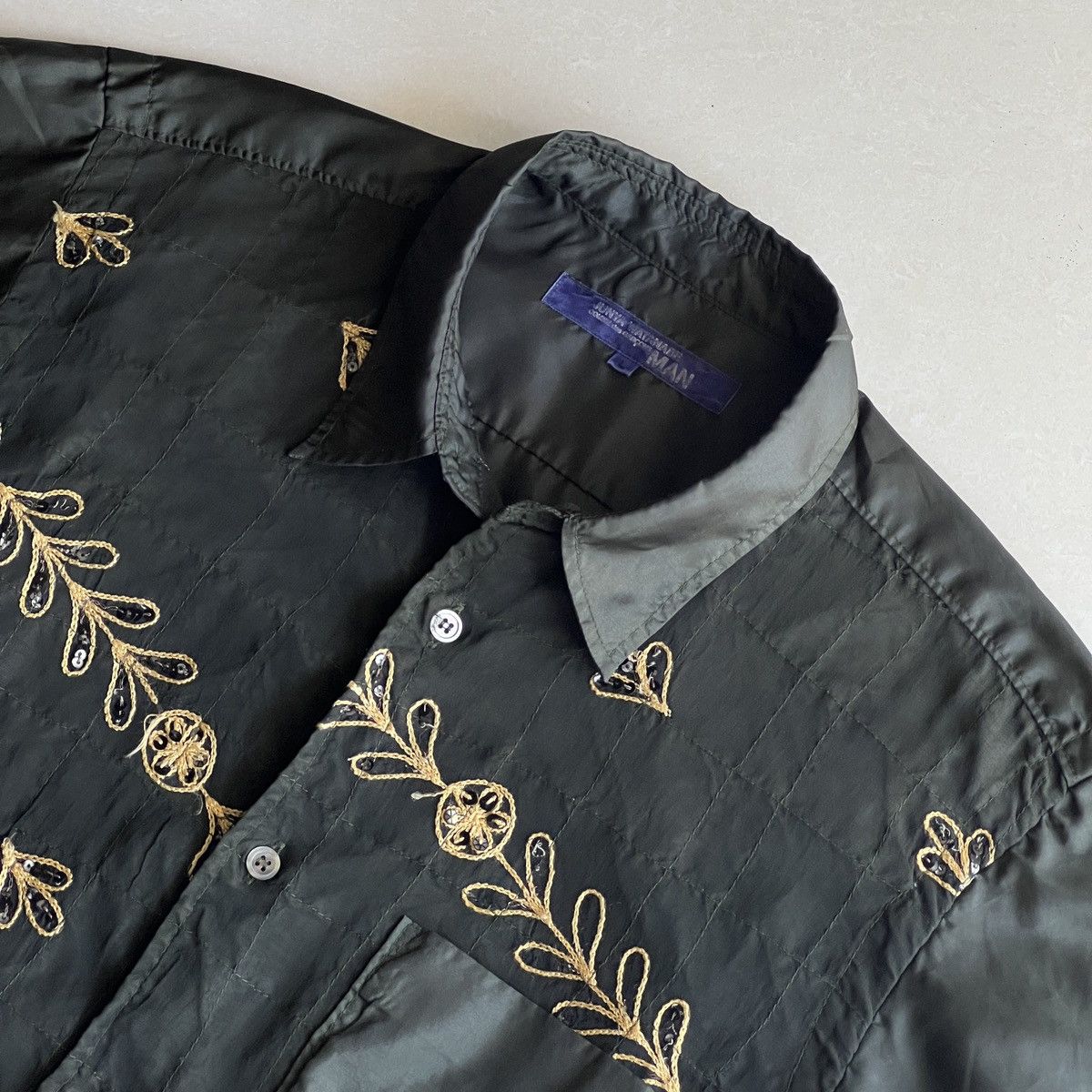 Junya Watanabe SS05 Junya Watanabe silk embroidered shirt Size US M / EU 48-50 / 2 - 5 Thumbnail