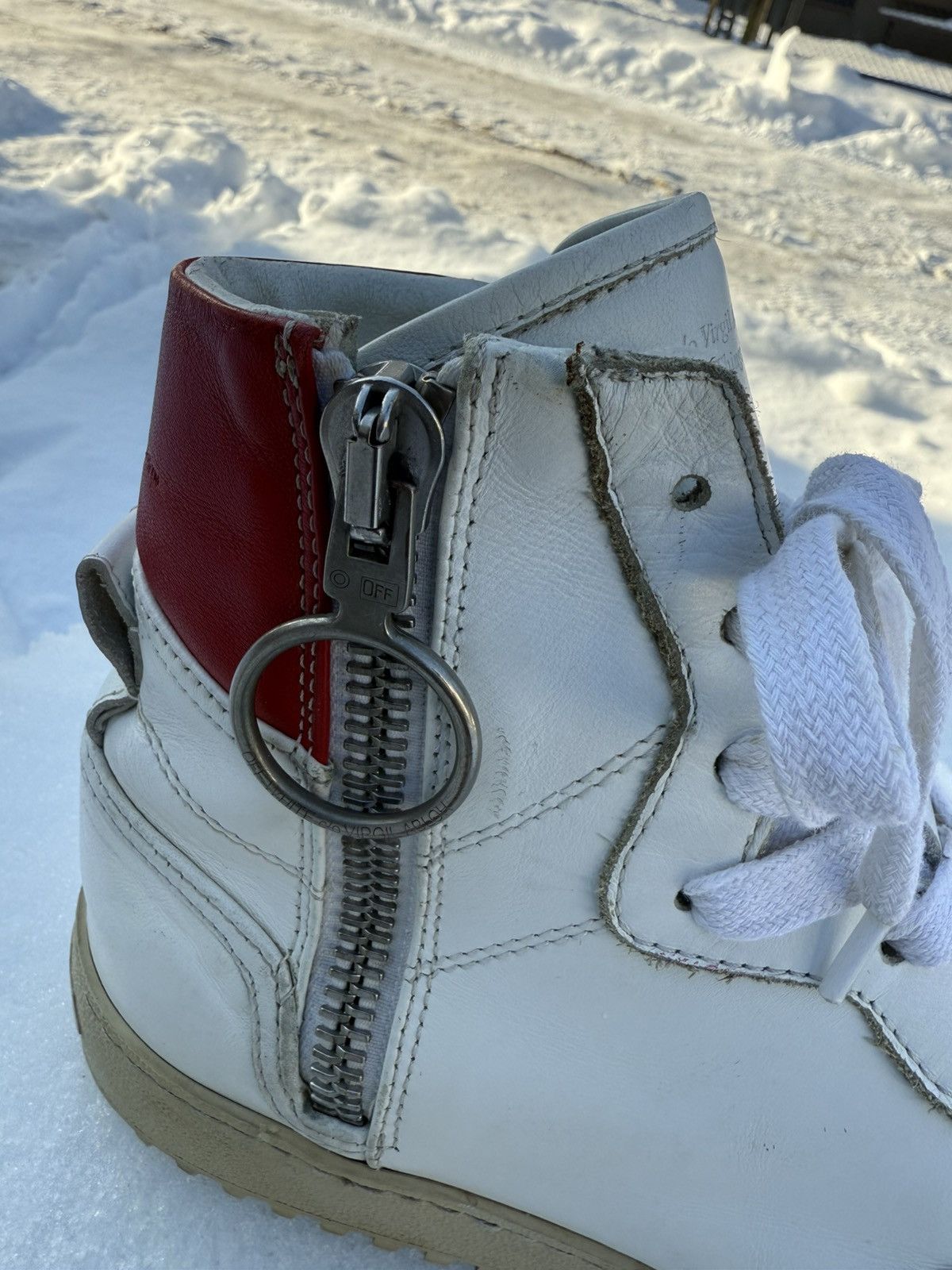 Off-White Off-white hight sneakers Virgil Abloh hight top Size 39 Size US 9 / IT 39 - 9 Thumbnail