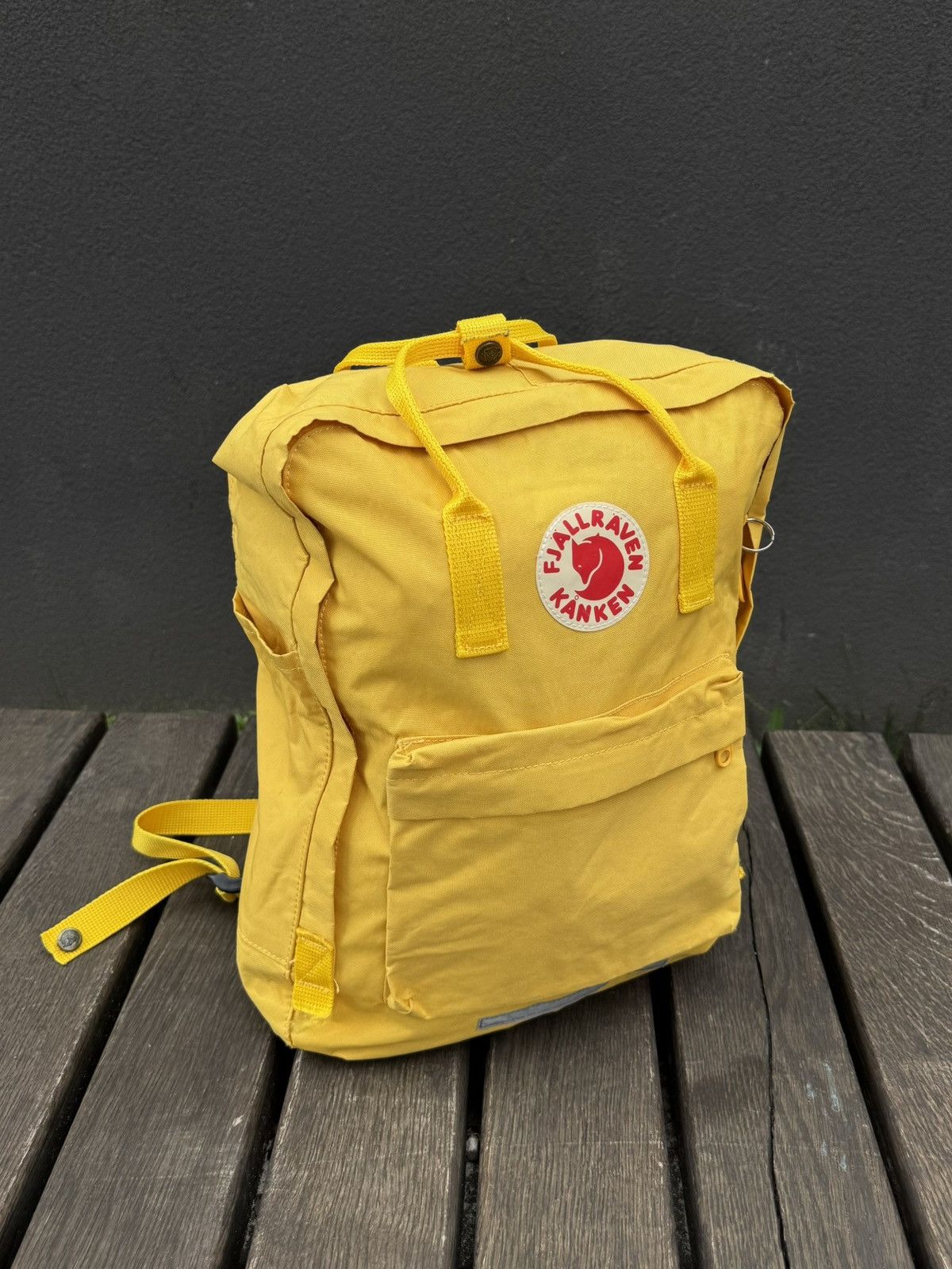 Fjallraven Fjallraven Kanken Classic Backpack FJALL Rare Yellow Color Size ONE SIZE - 1 Thumbnail